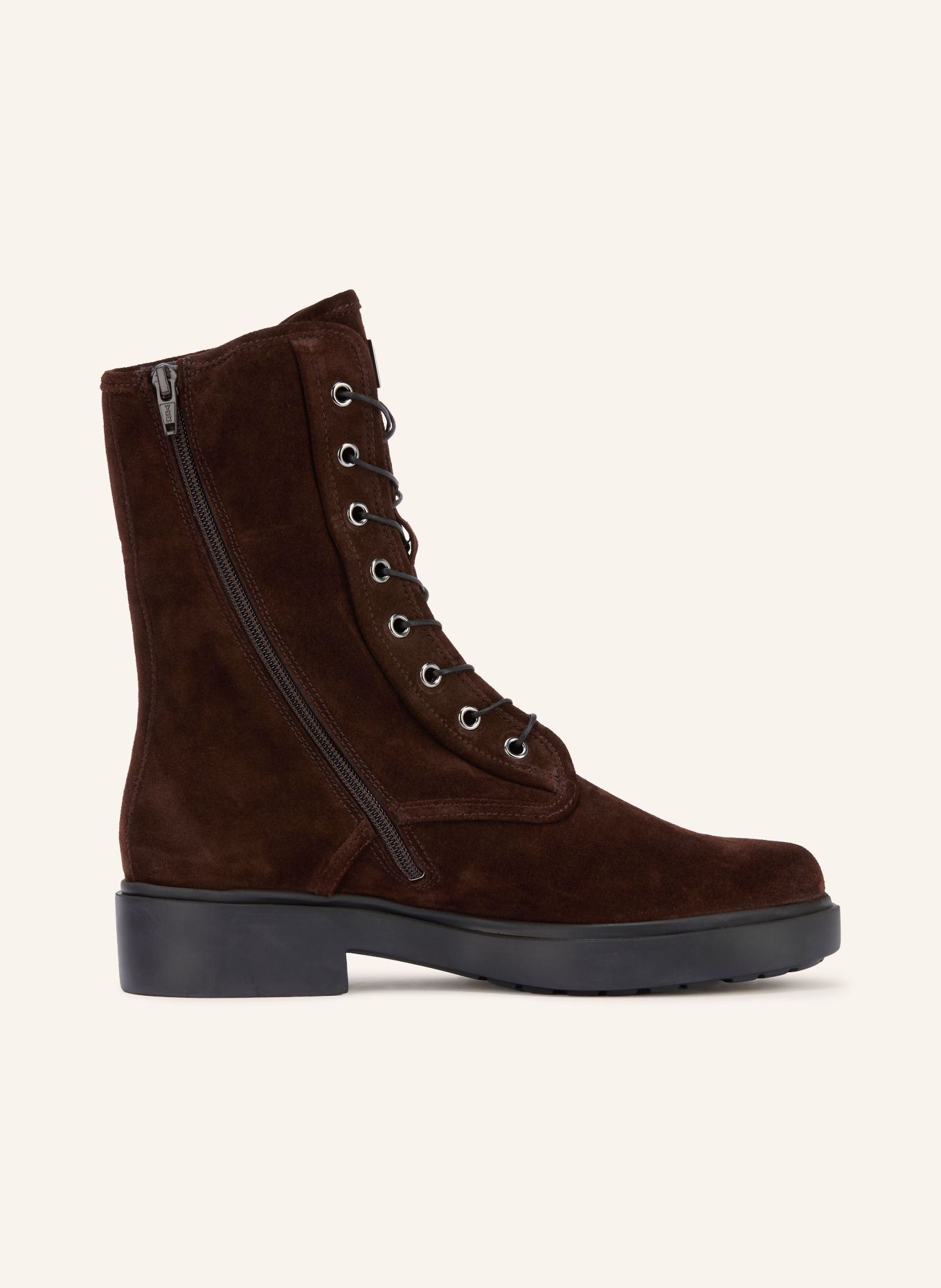 Högl Schnürboots: DUNKELBRAUN / PLATIN
