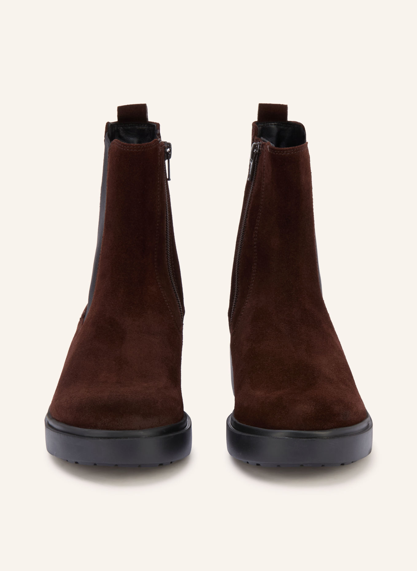Högl Chelsea-Boots: DUNKELBRAUN / SCHWARZ