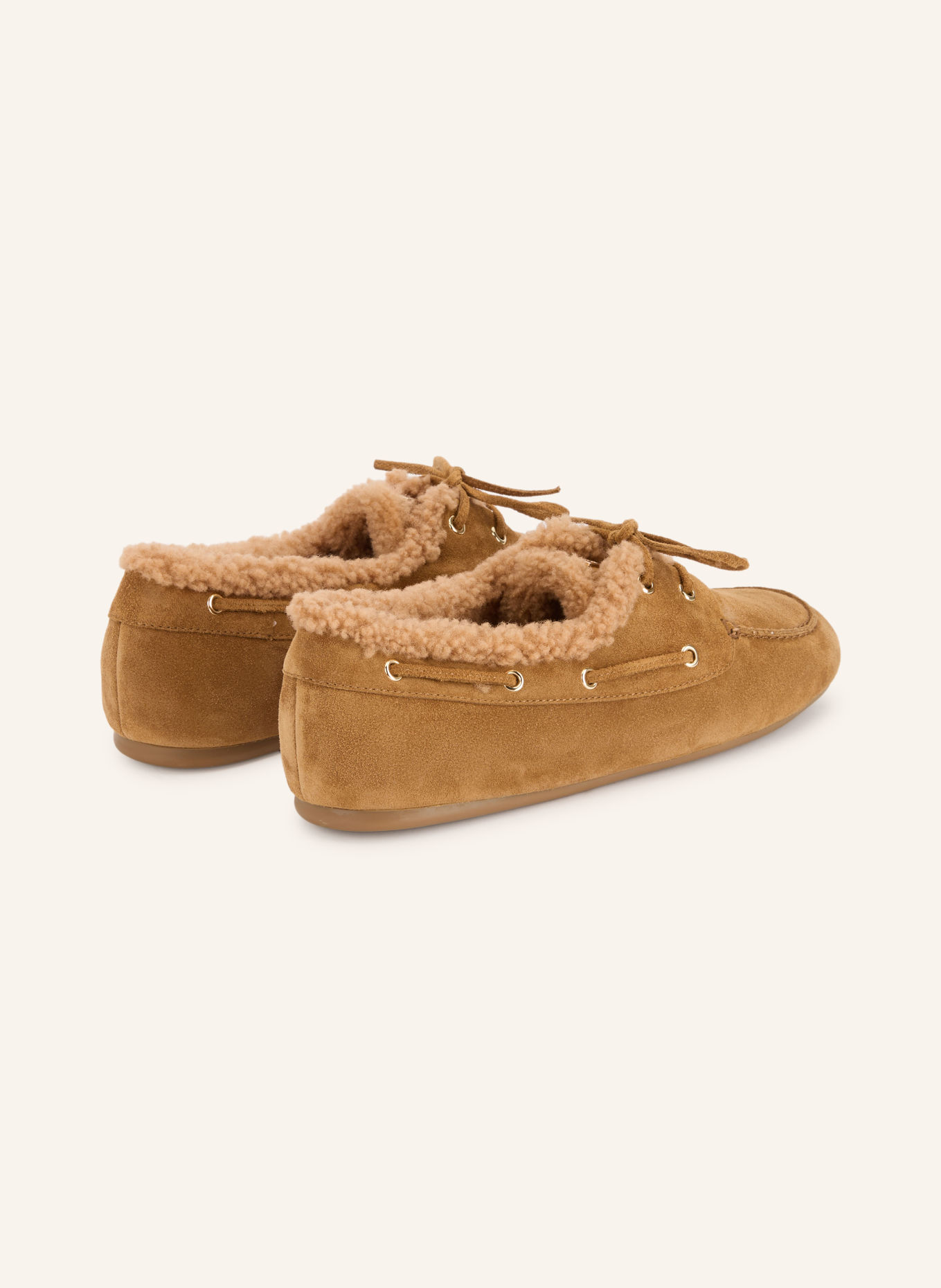 Högl Boat shoes: CAMEL / GOLD