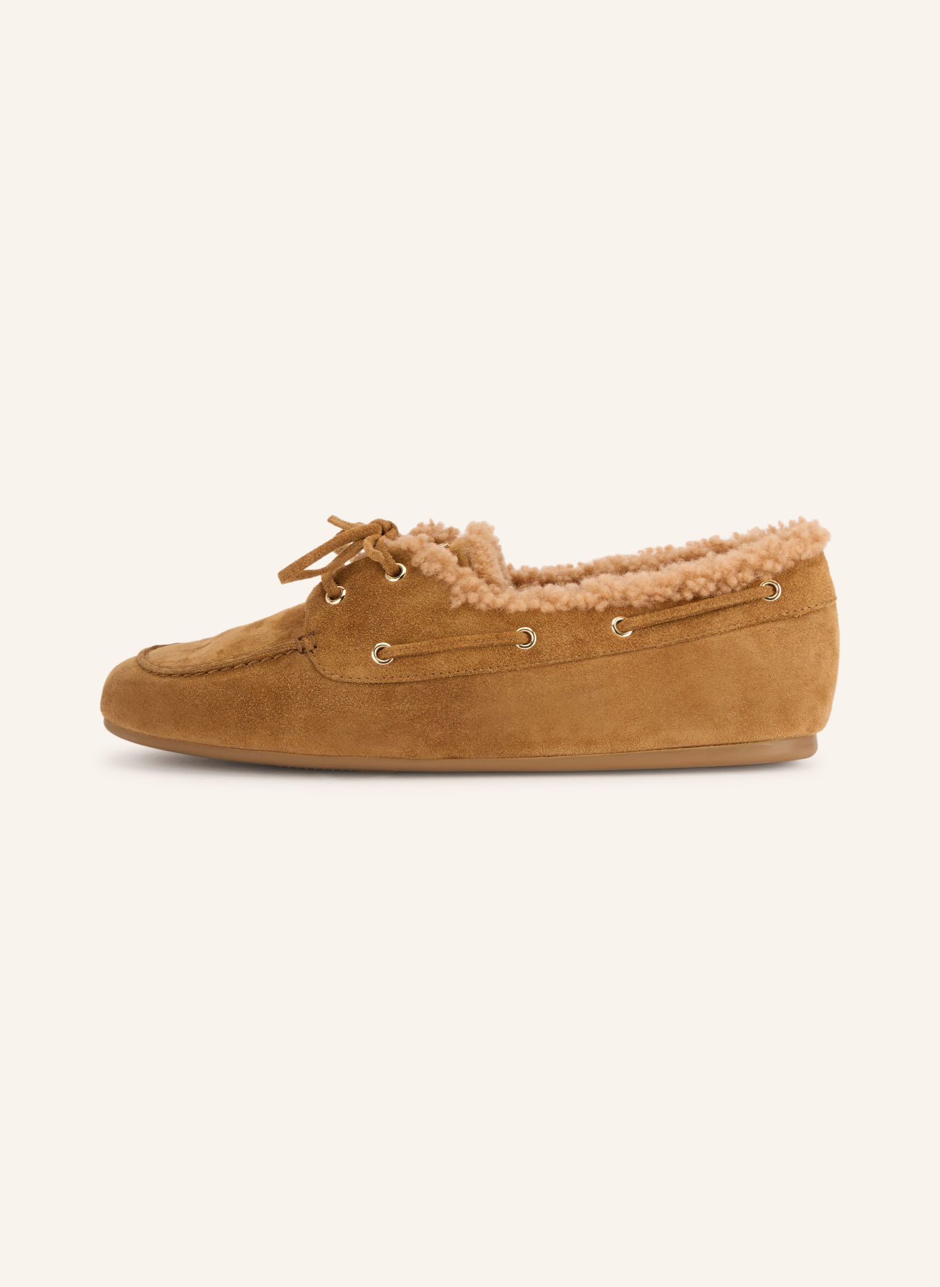 Högl Boat shoes: CAMEL / GOLD