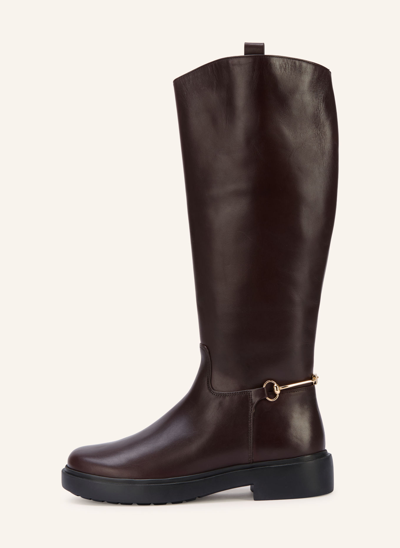 Högl Stiefel: DUNKELBRAUN / GOLD