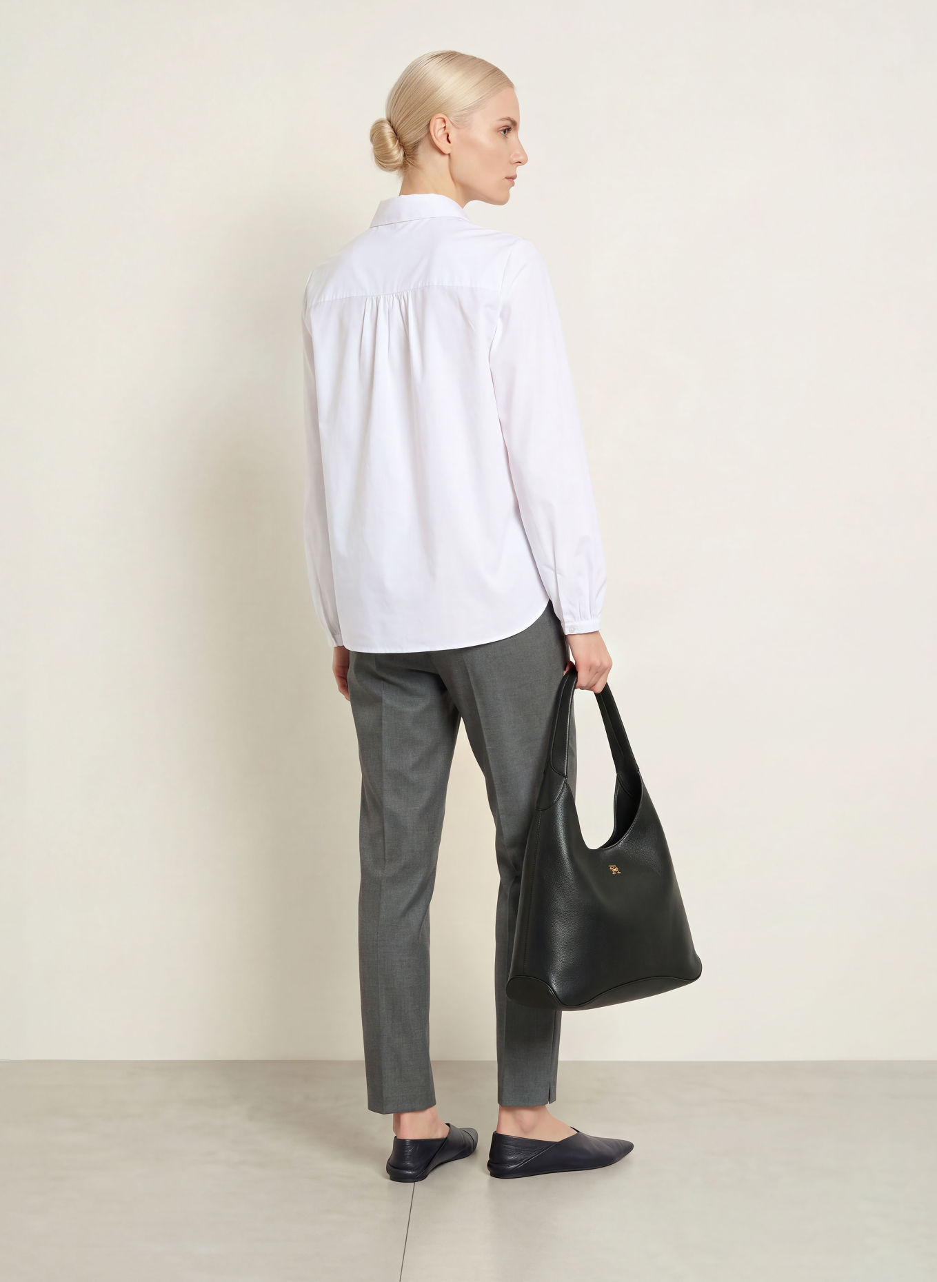 Betty Barclay Trousers: GRAY