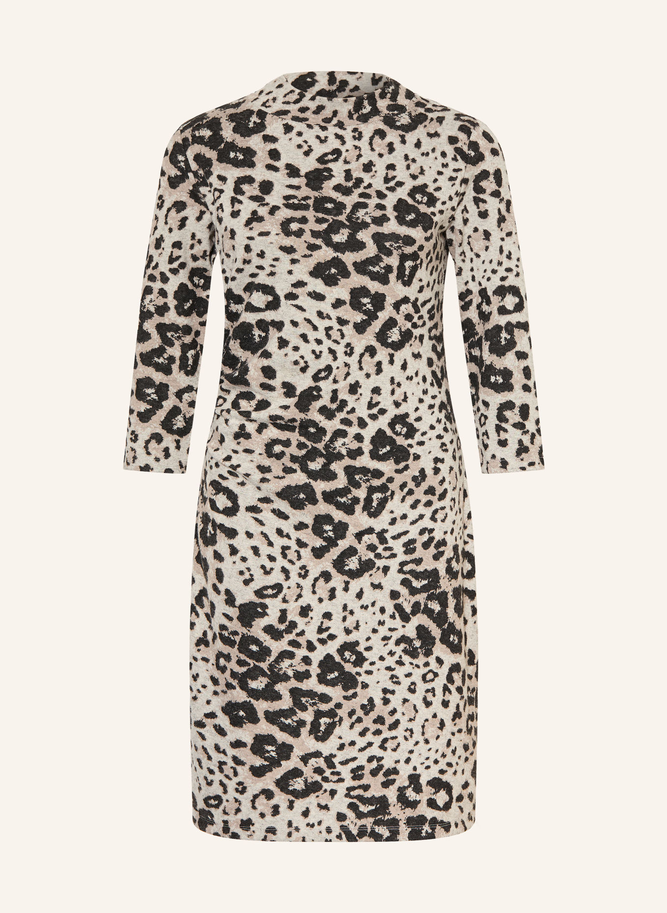 Betty Barclay Strickkleid mit 3/4-Arm: CREME / BEIGE / SCHWARZ