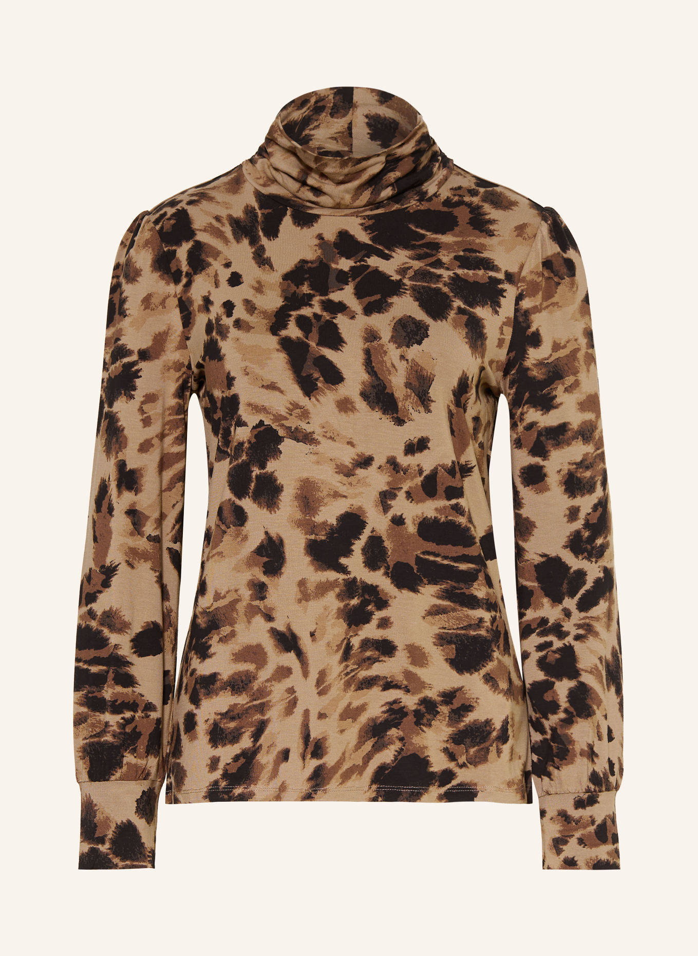 Betty Barclay Longsleeve: LICHTBRUIN / BRUIN / ZWART