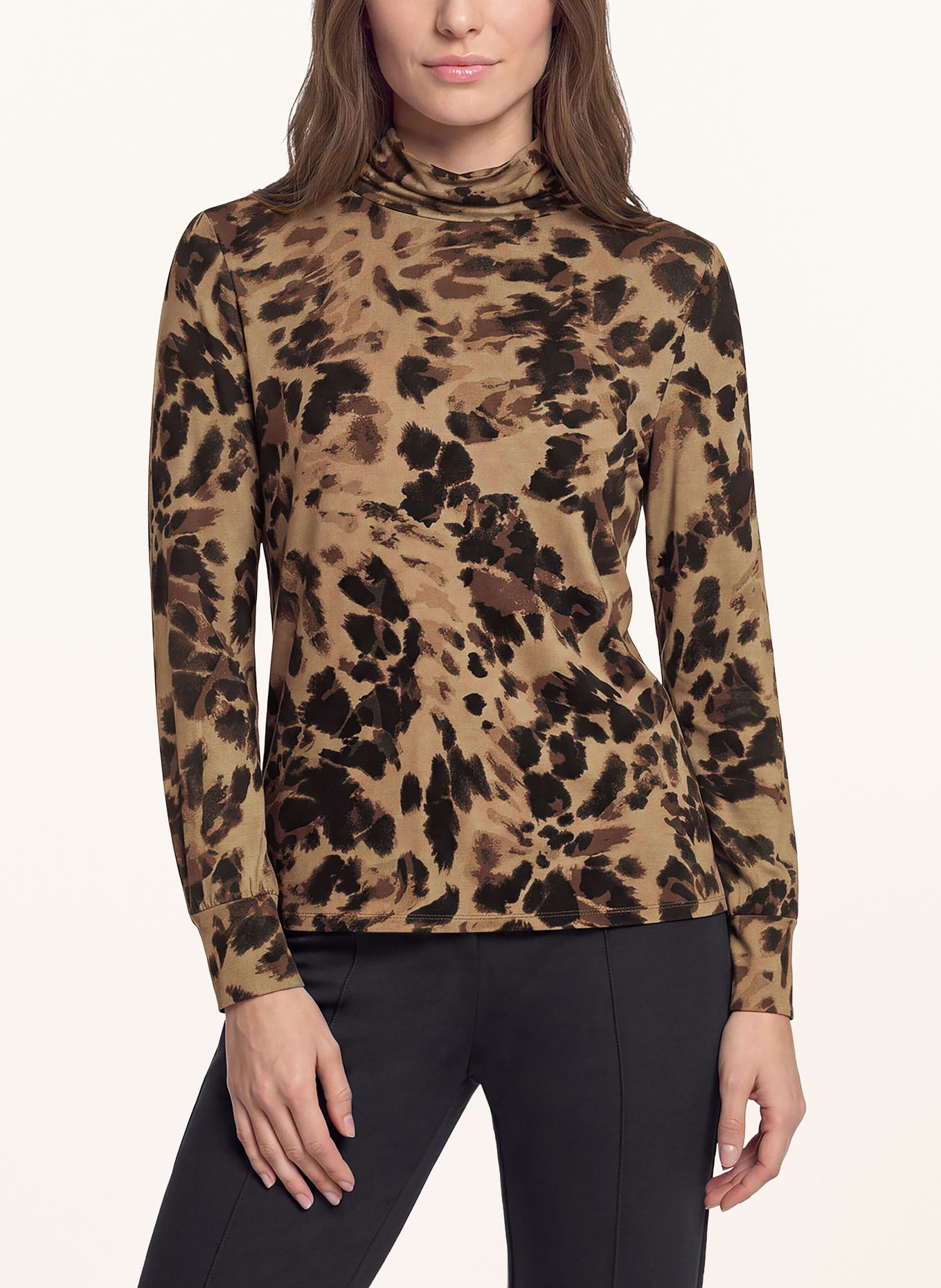 Betty Barclay Longsleeve: LICHTBRUIN / BRUIN / ZWART
