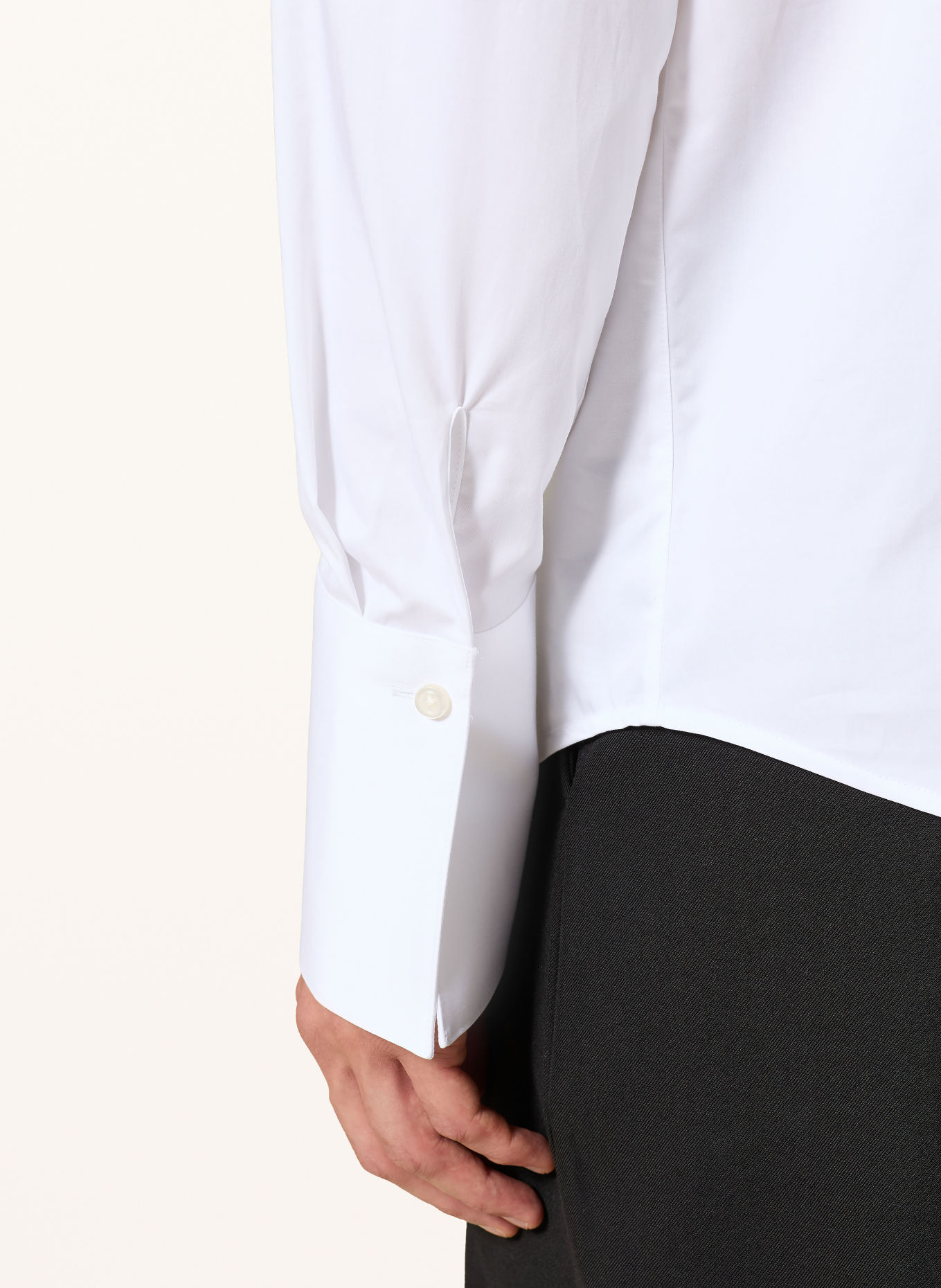 HUGO Chemise EXTO Comfort Fit: BLANC