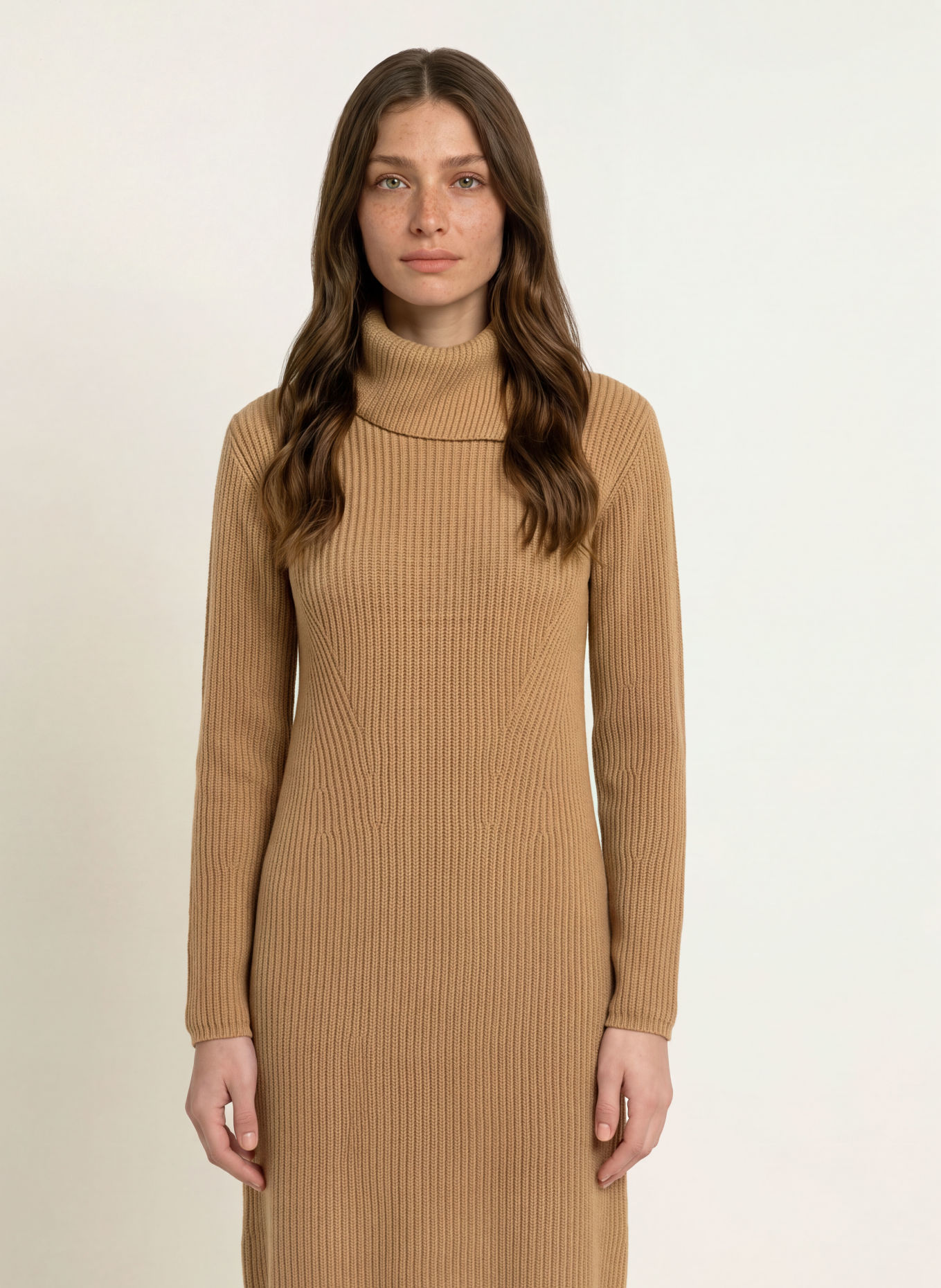 Max Mara STUDIO Strickkleid OSCURO: CAMEL