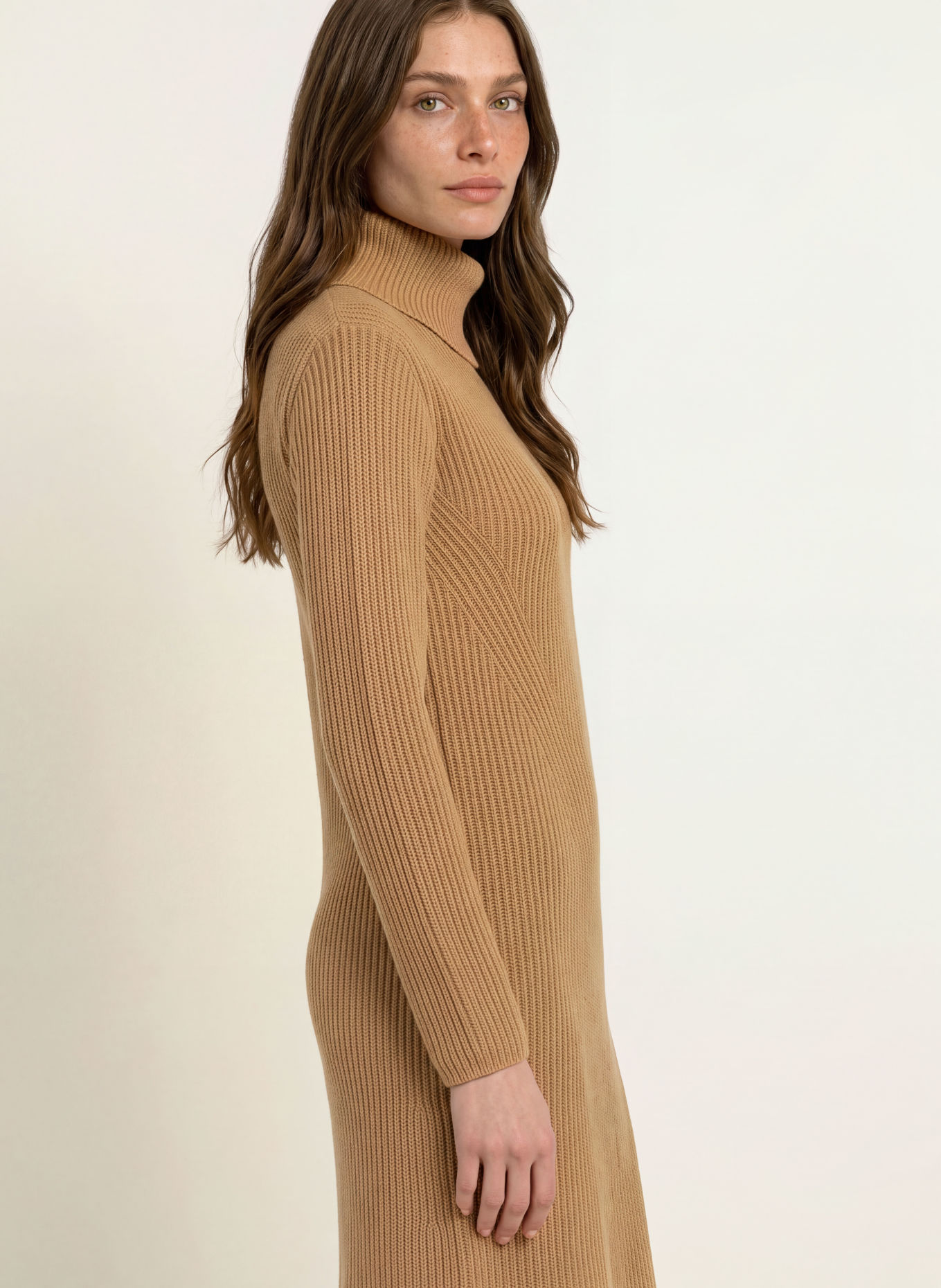 Max Mara STUDIO Strickkleid OSCURO: CAMEL