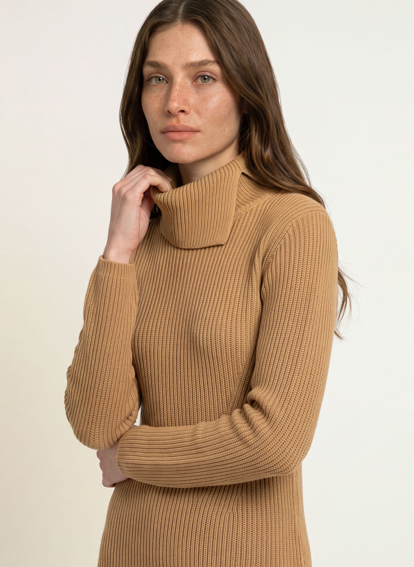 Max Mara STUDIO Strickkleid OSCURO: CAMEL