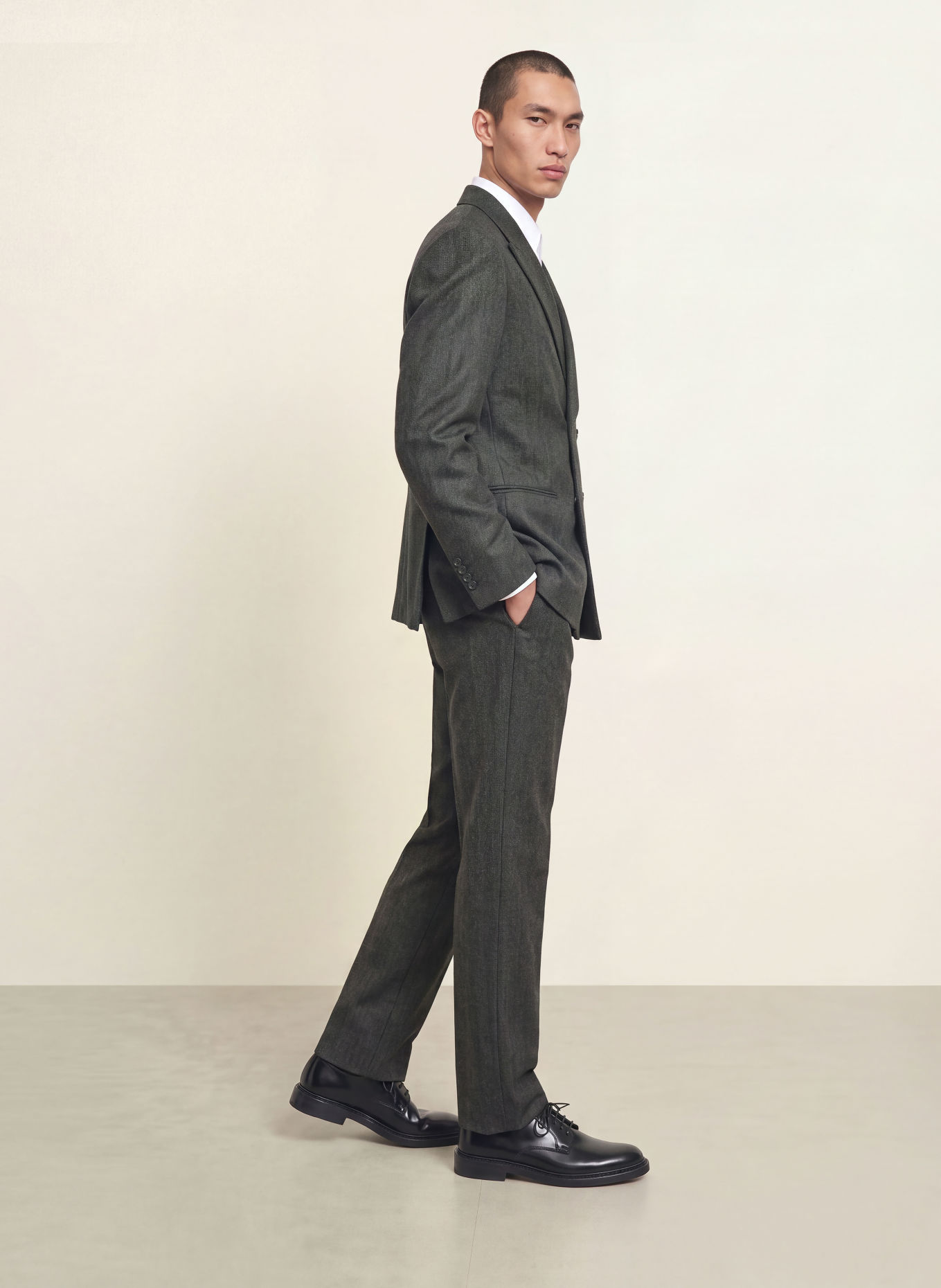 HUGO Broek HOGAN Extra Slim Fit: 028 DARK GREY