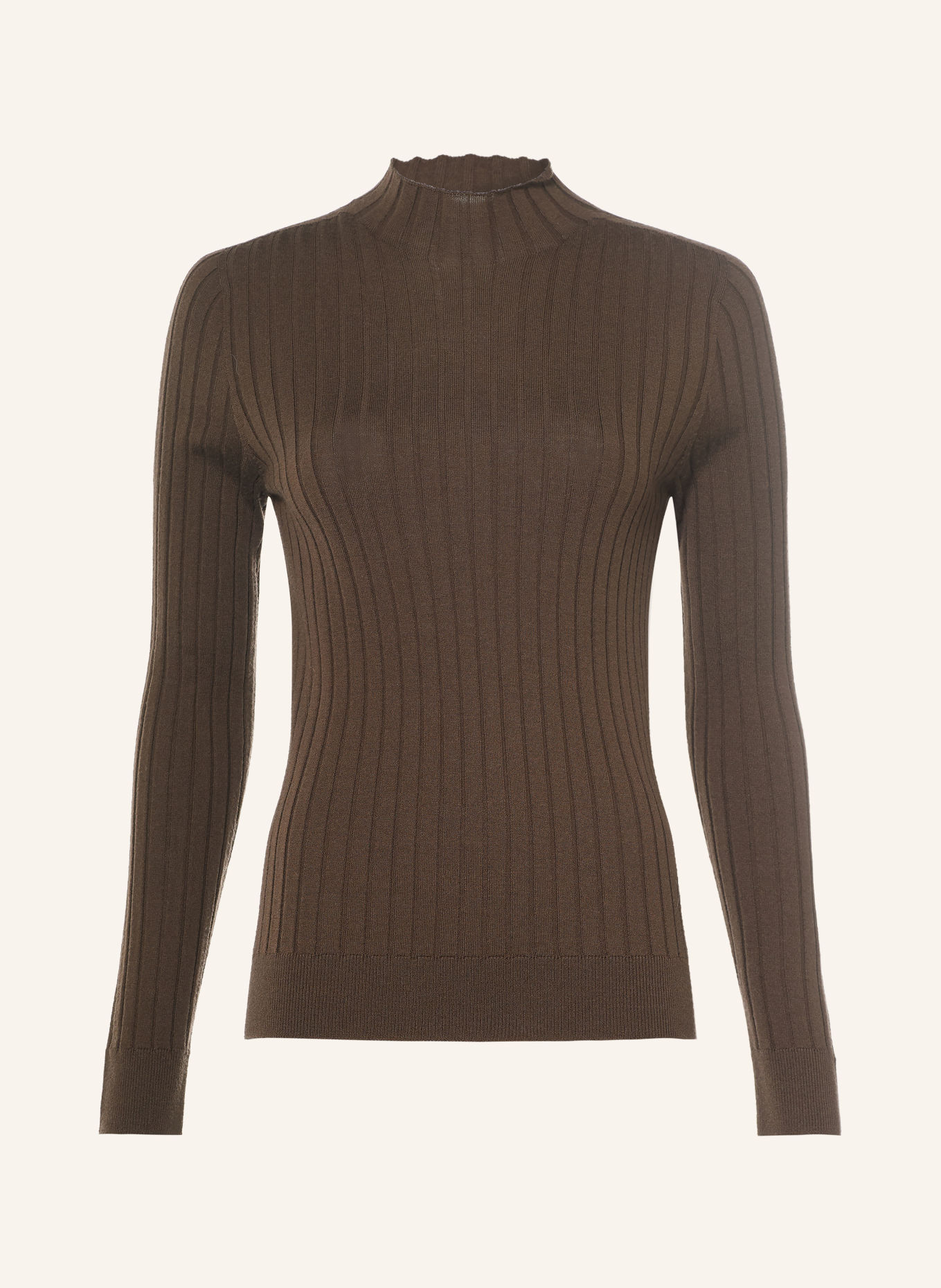 PESERICO Pullover: DUNKELBRAUN