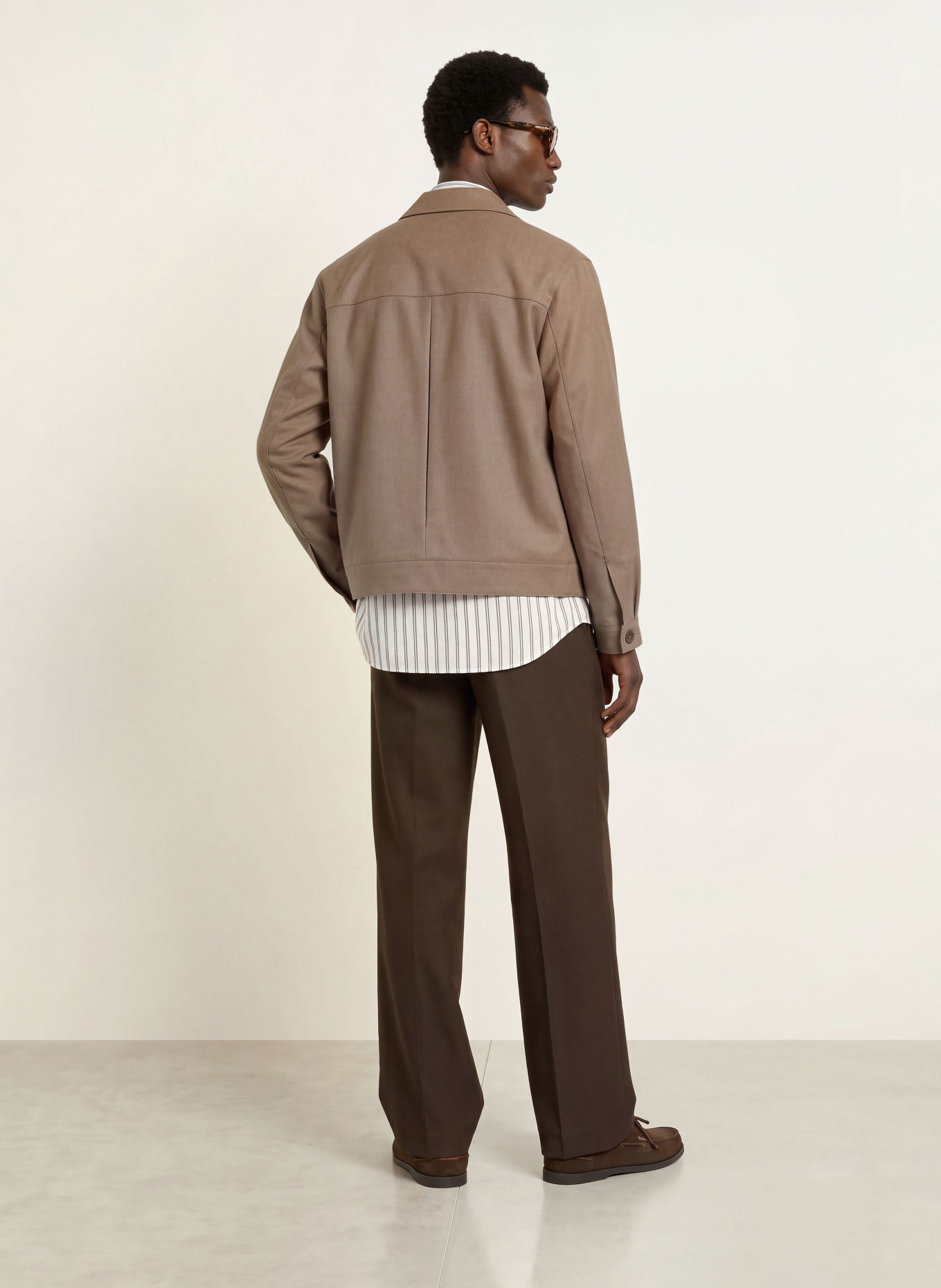 HUGO Chinos TARI Regular Fit: MÖRKBRUN