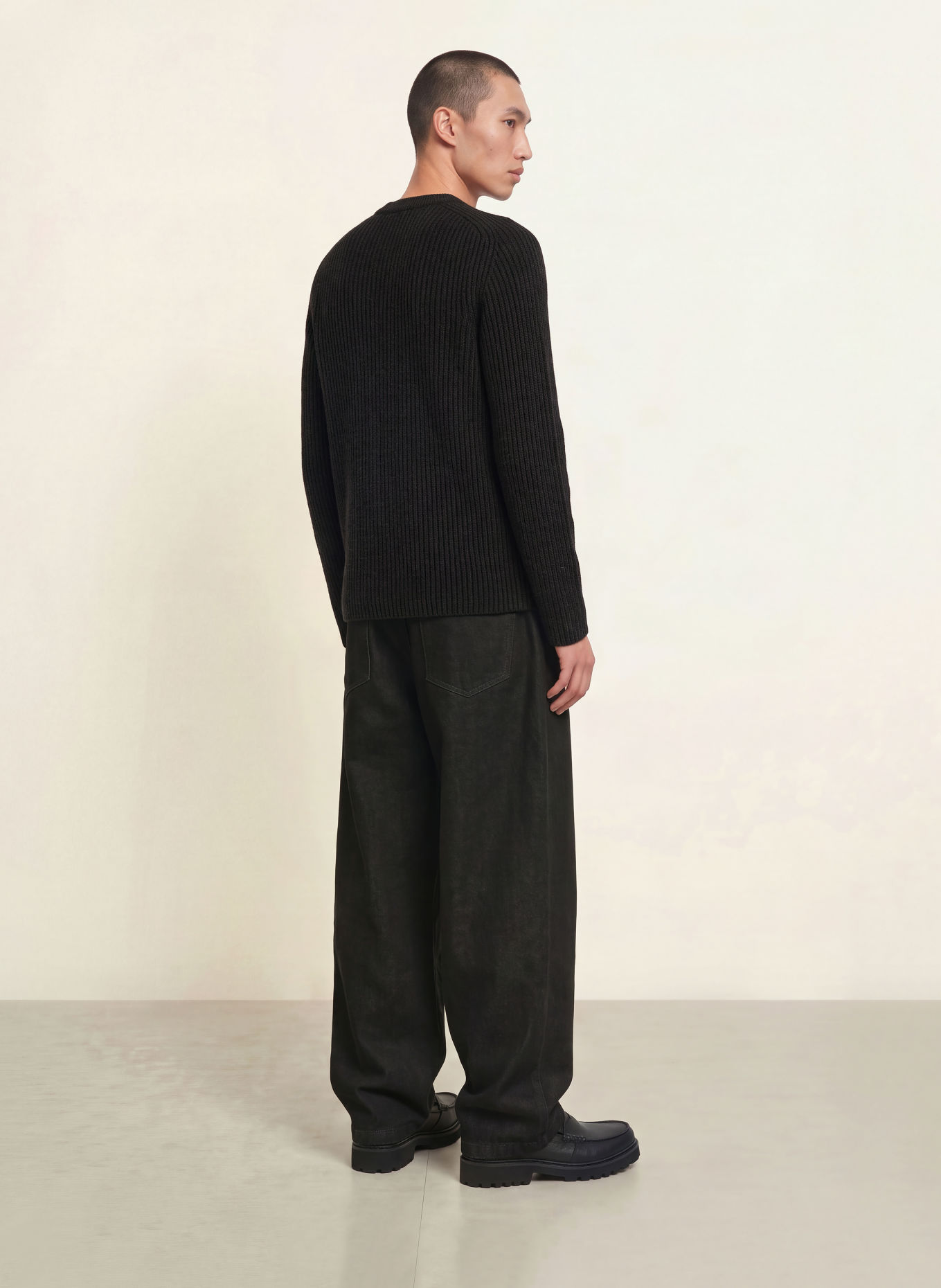 HUGO Pullover SAN CALEB: SCHWARZ
