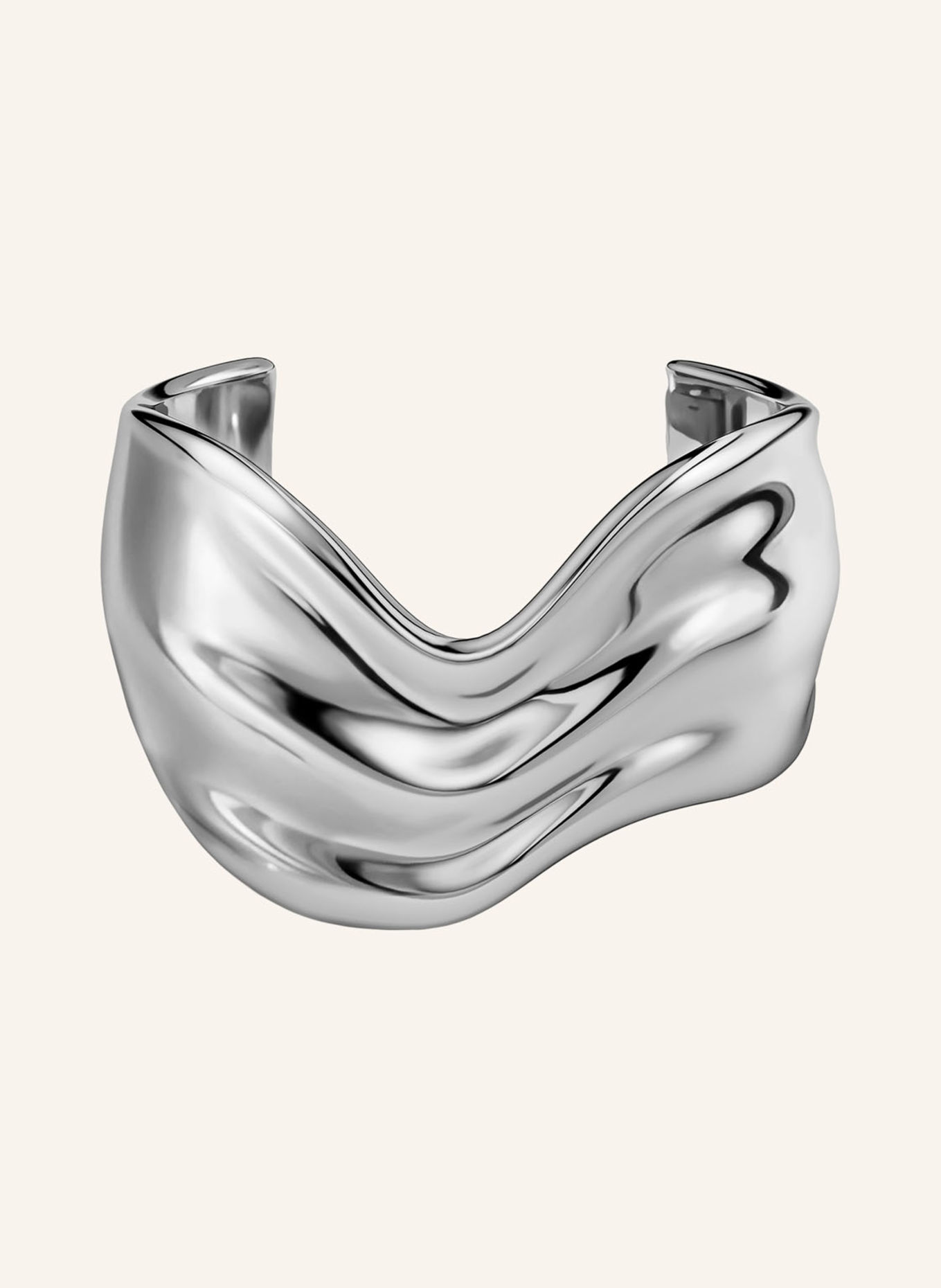 EDBLAD Náramek MELTED: STŘÍBRNÁ