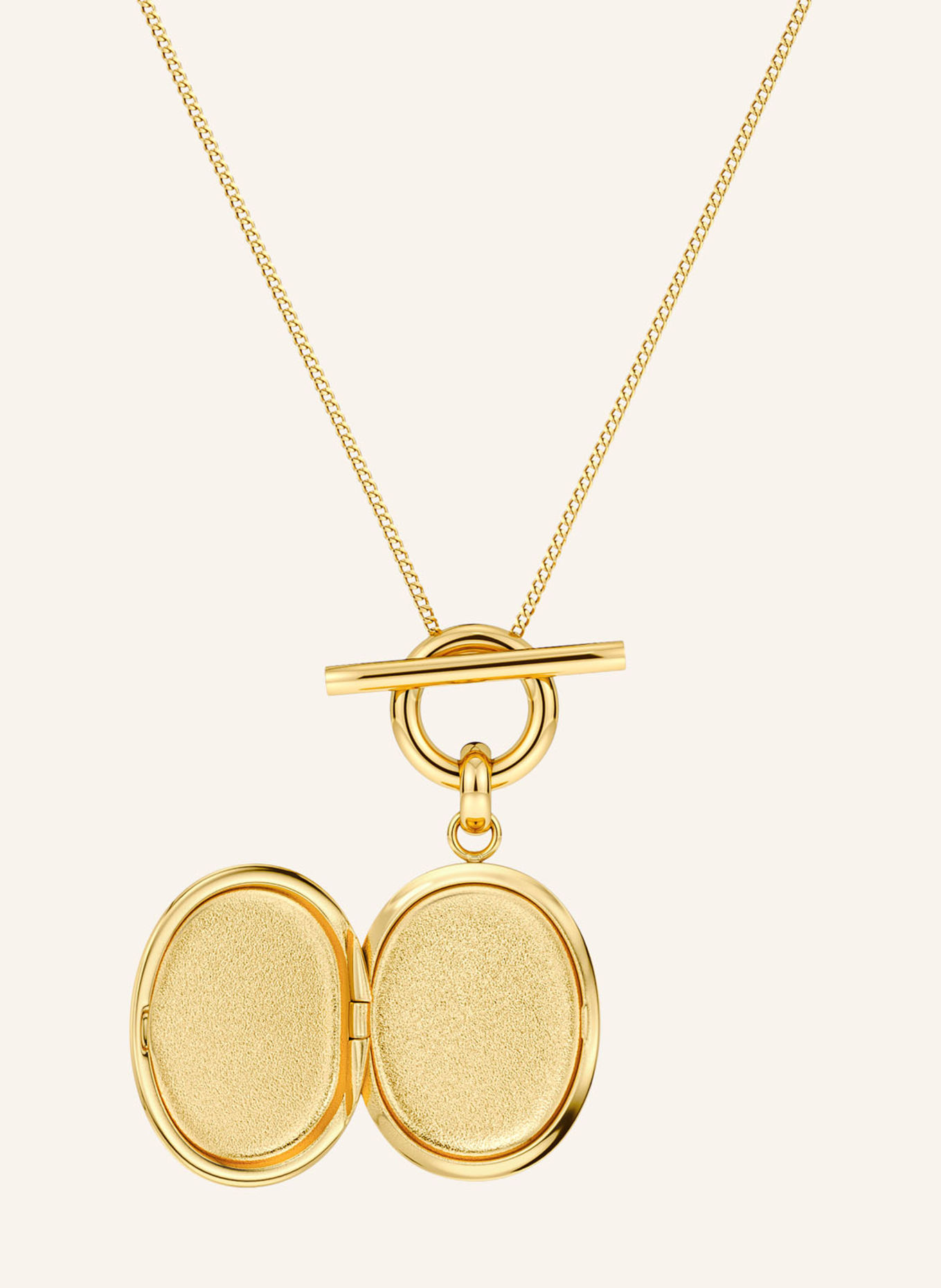 EDBLAD Náhrdelník BEHOLD LOCKET: ZLATÁ