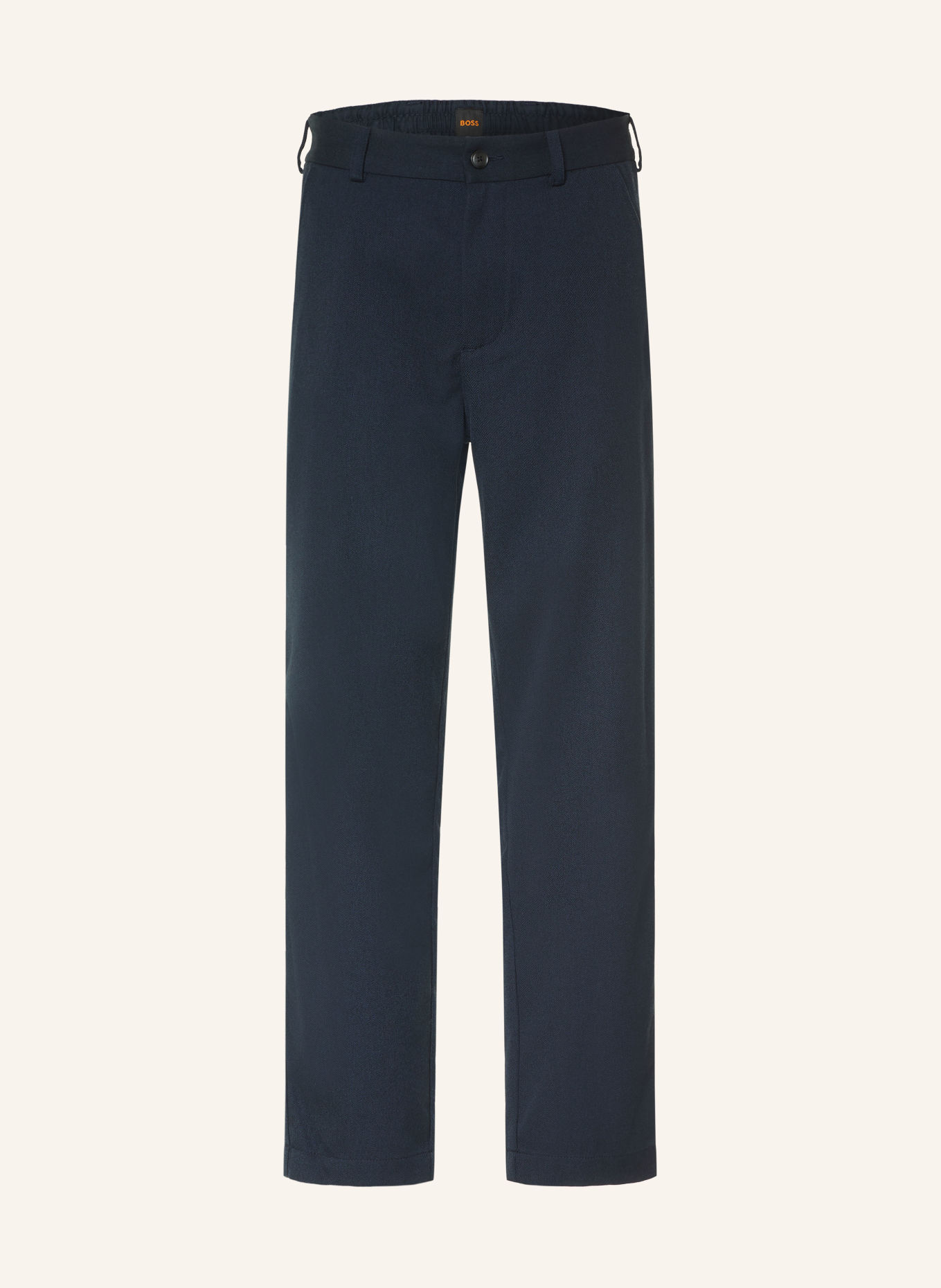 BOSS Tapered-Fit Chinos: DARK BLUE