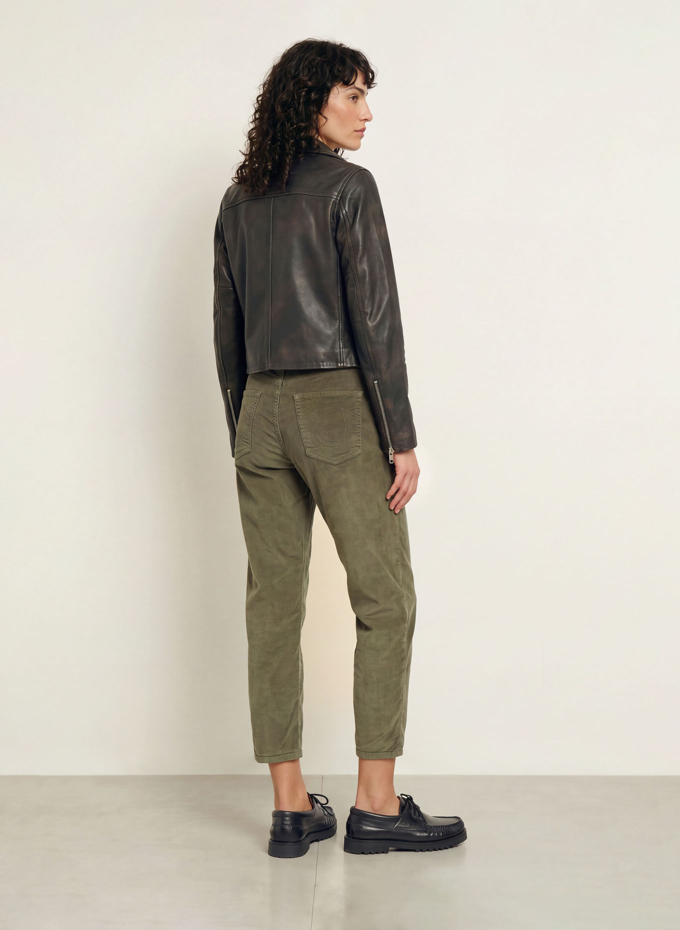 TRUE RELIGION Cordhose HOPE: KHAKI