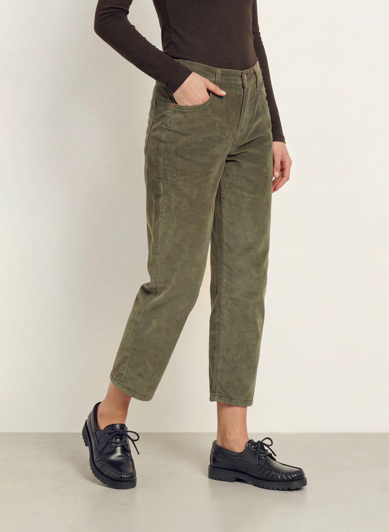 TRUE RELIGION Cordhose HOPE: KHAKI
