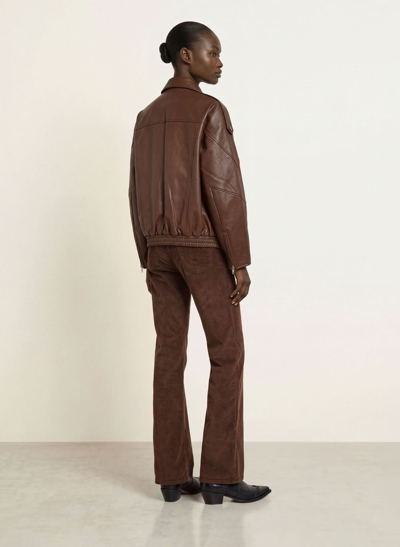 TRUE RELIGION SOPHIE BOOTCUT Bootcut trousers in Corduroy: BROWN