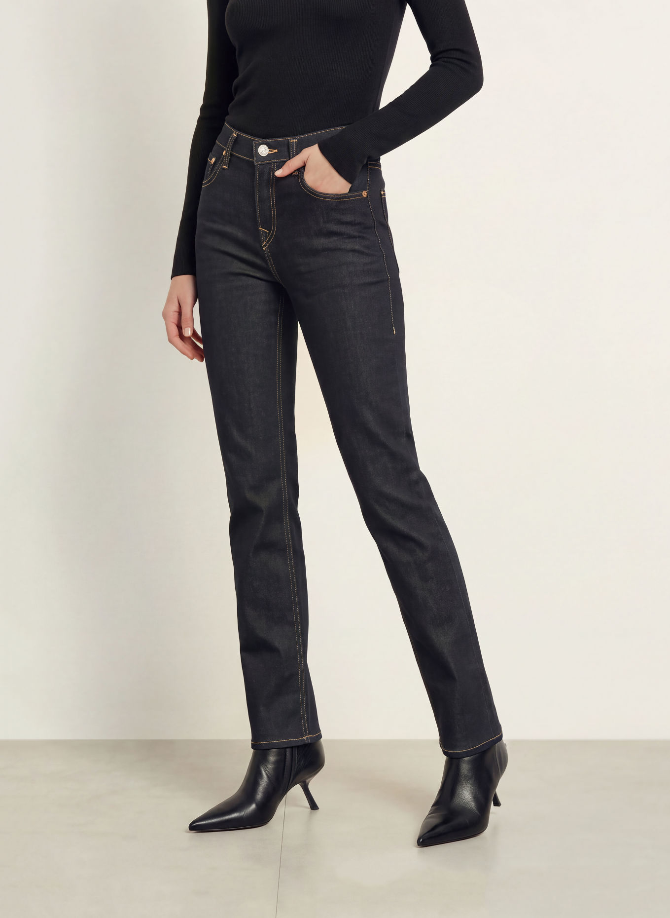 TRUE RELIGION Rovné džíny KATE: 4645