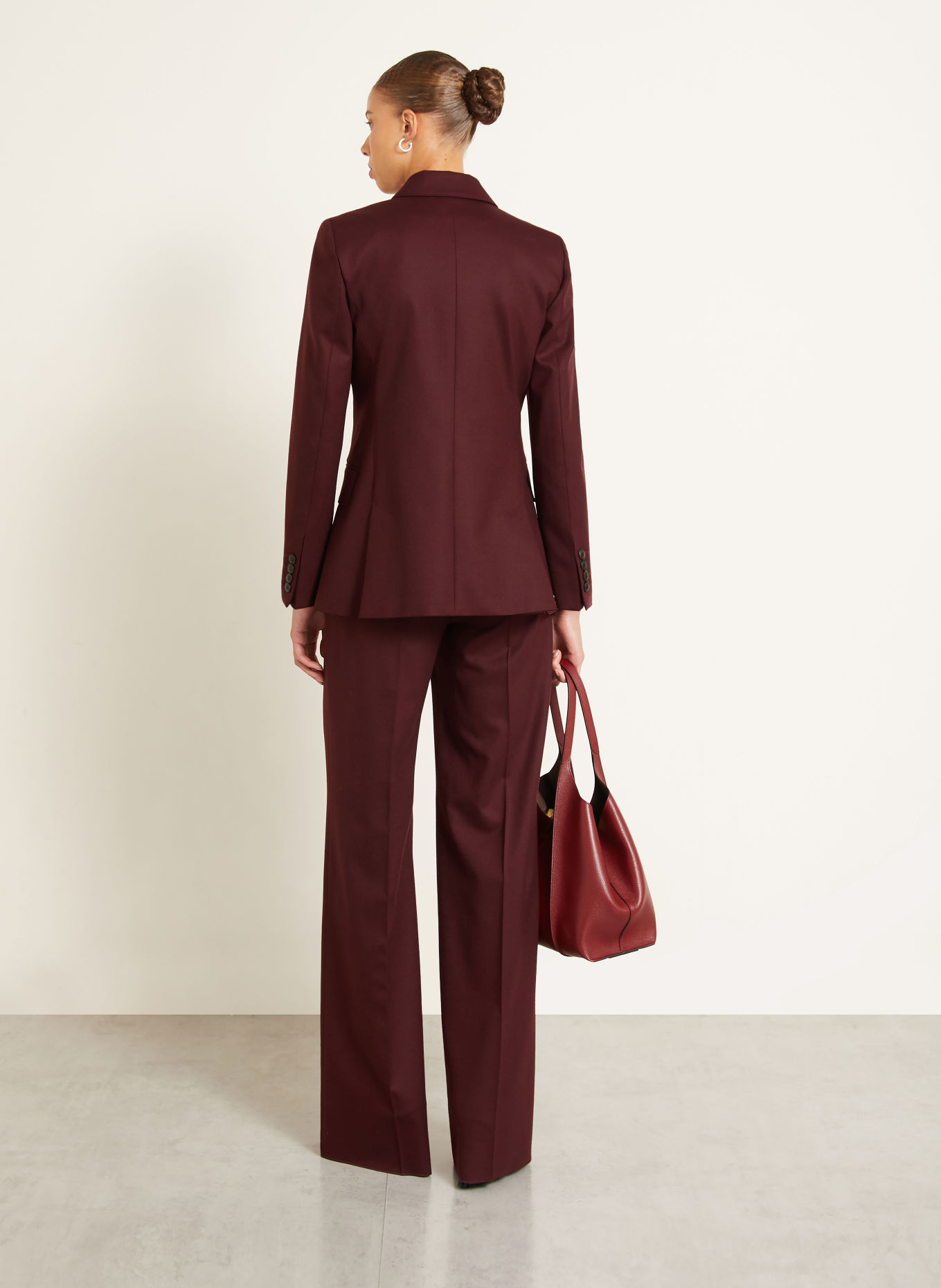 Max Mara SCENICO Blazer: DARK RED