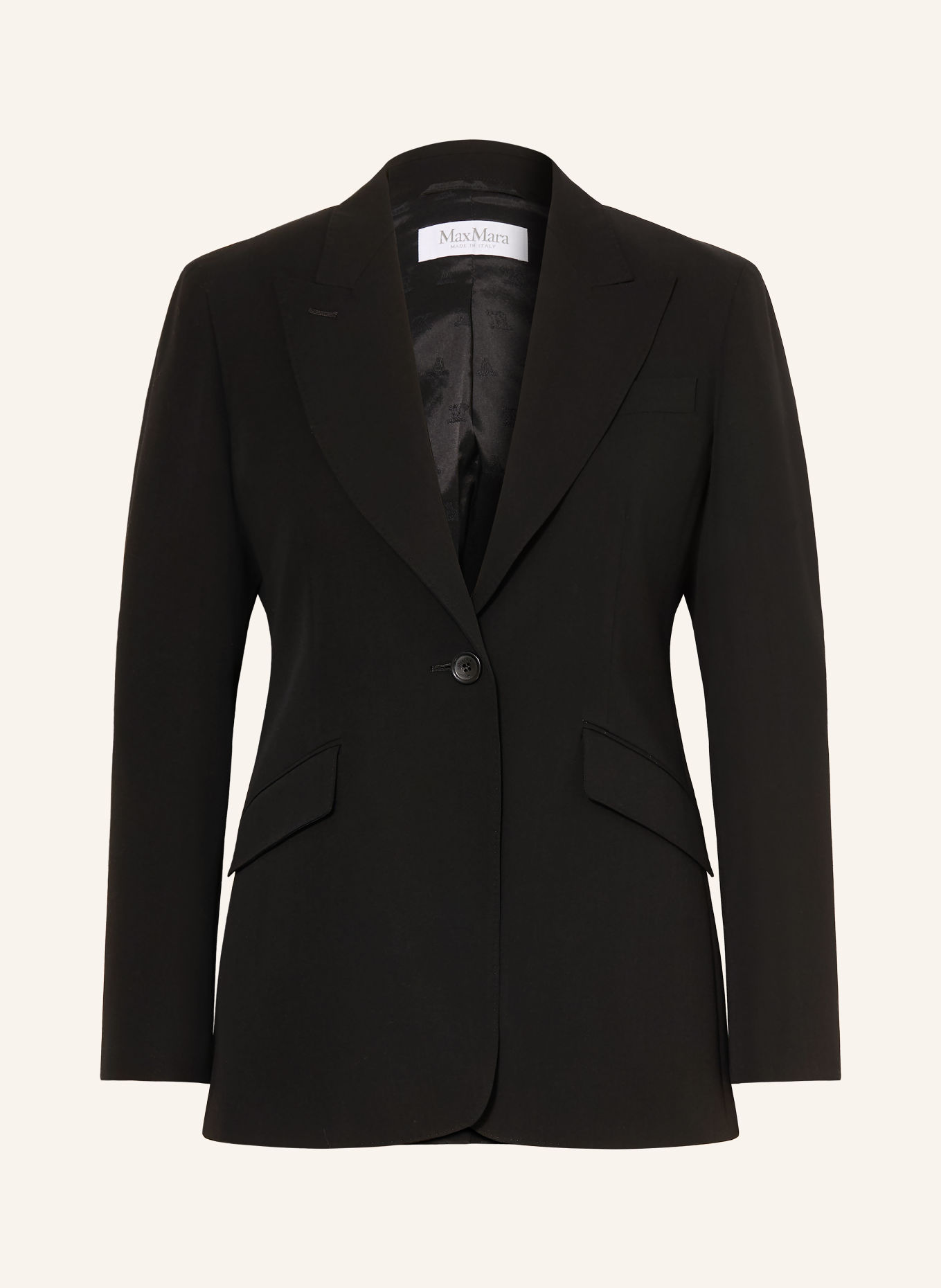 Max Mara SVELTO Blazer: BLACK
