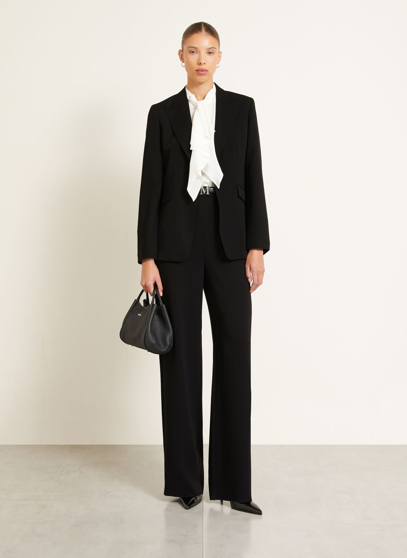 Max Mara SVELTO Blazer: BLACK
