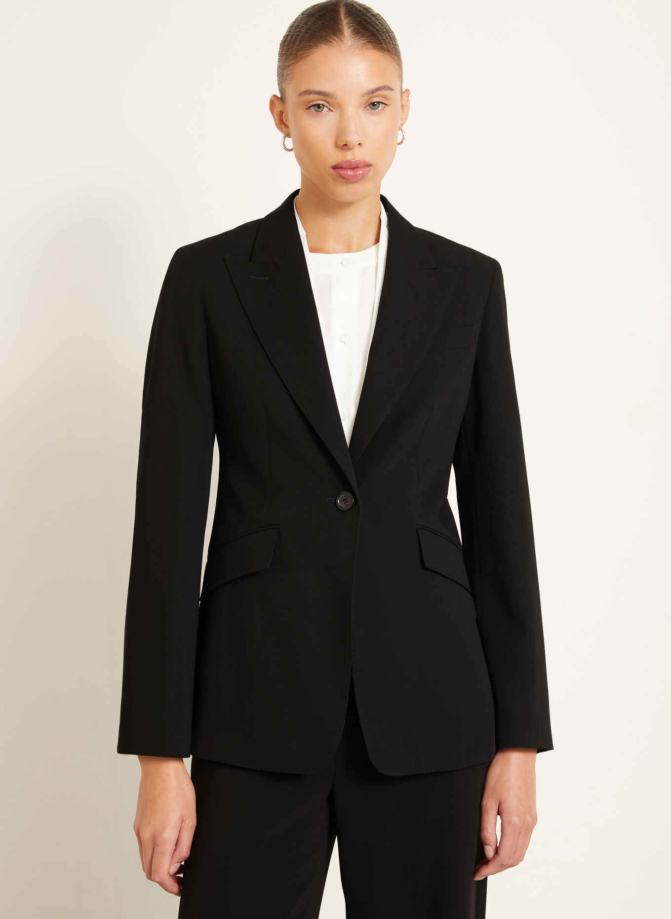 Max Mara SVELTO Blazer: BLACK