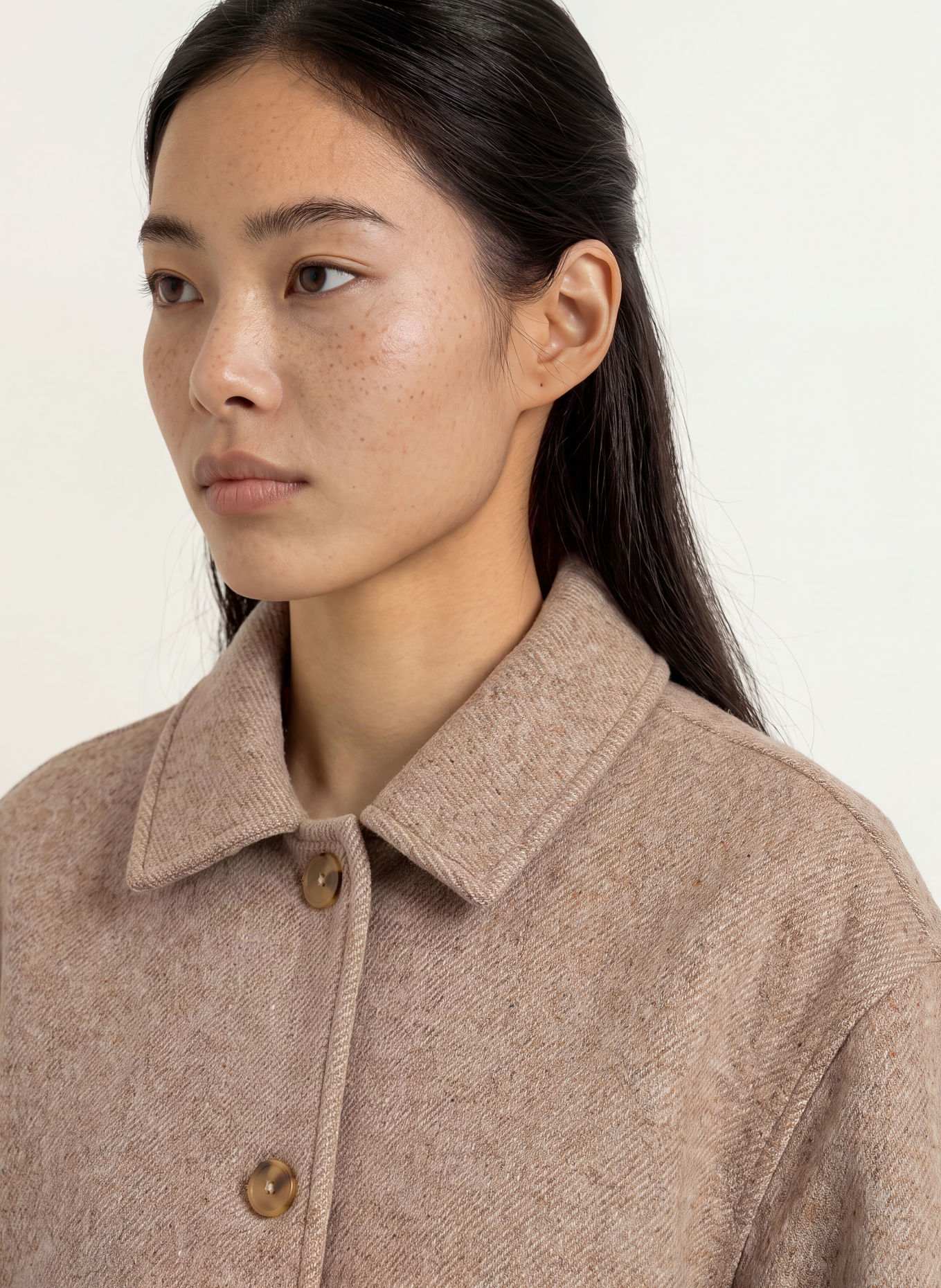 NEO NOIR Veste boxy HAMRA: BEIGE