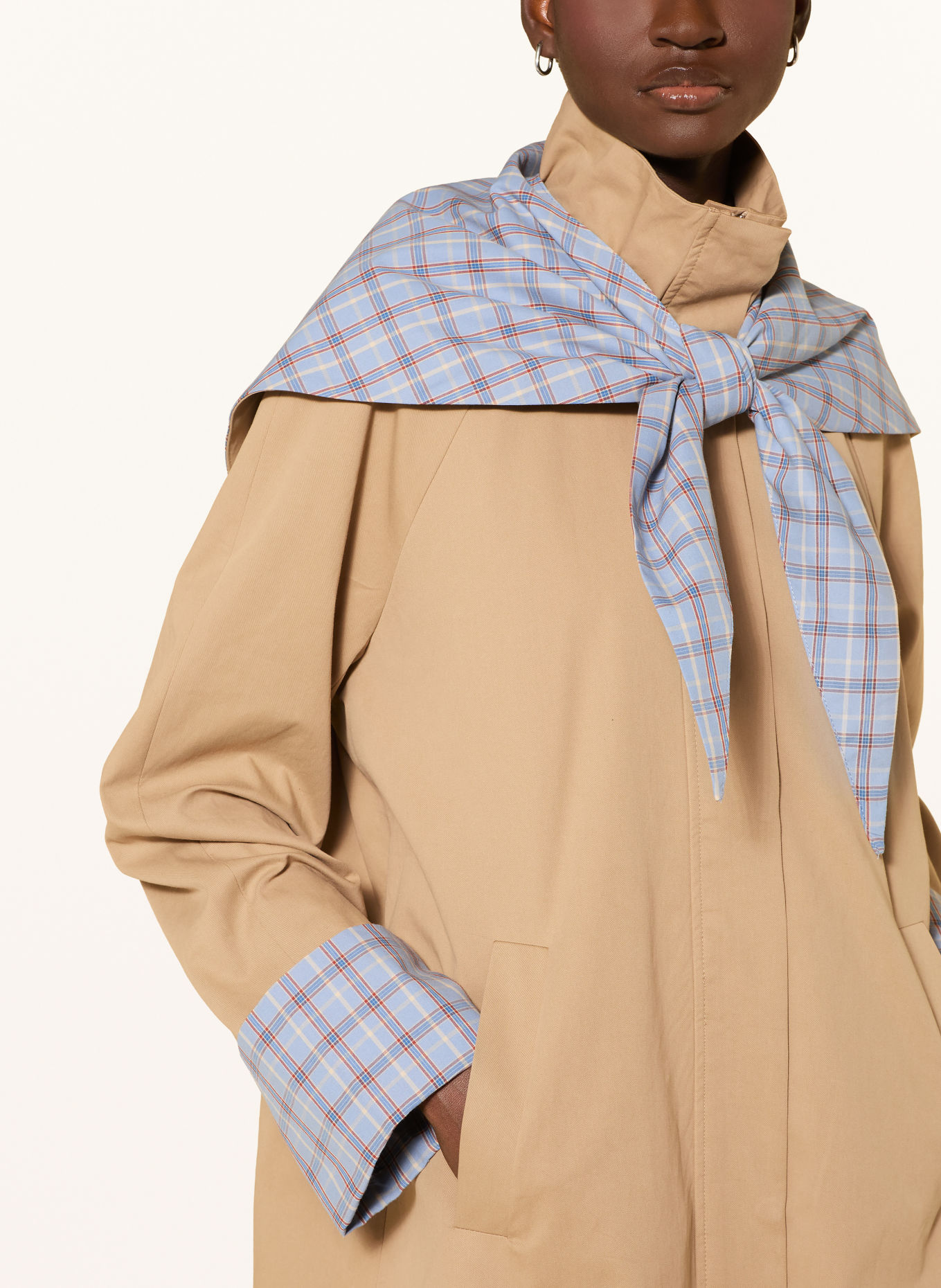 NEO NOIR Trench-coat ULLINE: MARRON CLAIR