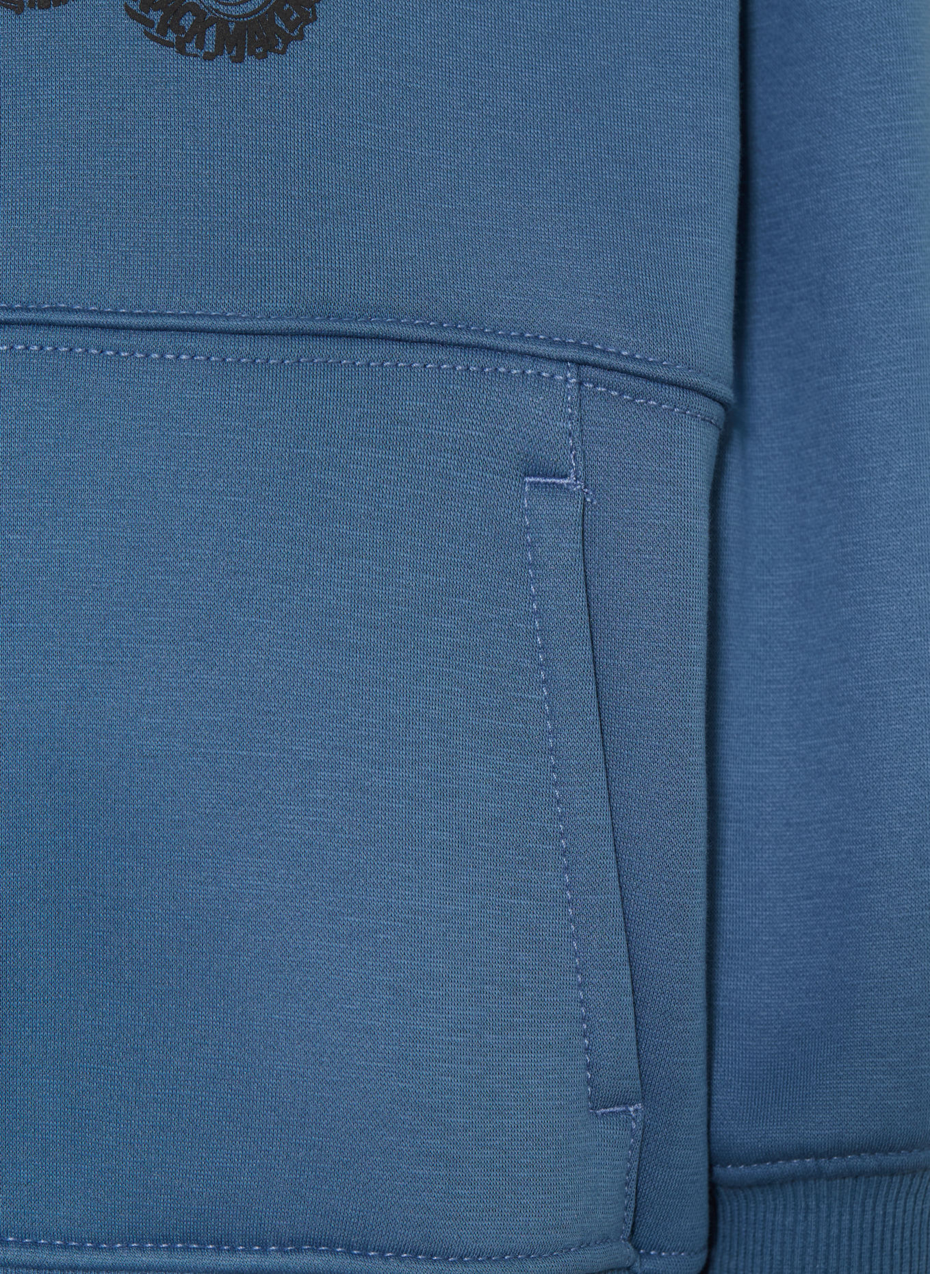 s.Oliver RED Sweat à capuche: BLEU / NOIR
