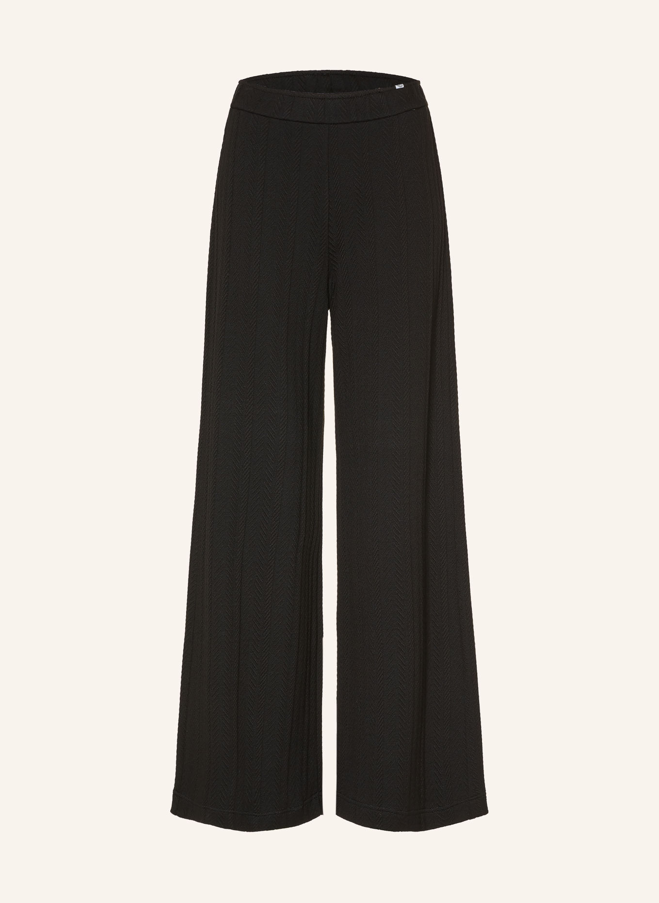 PNTS Strickhose THE RAVER: SCHWARZ