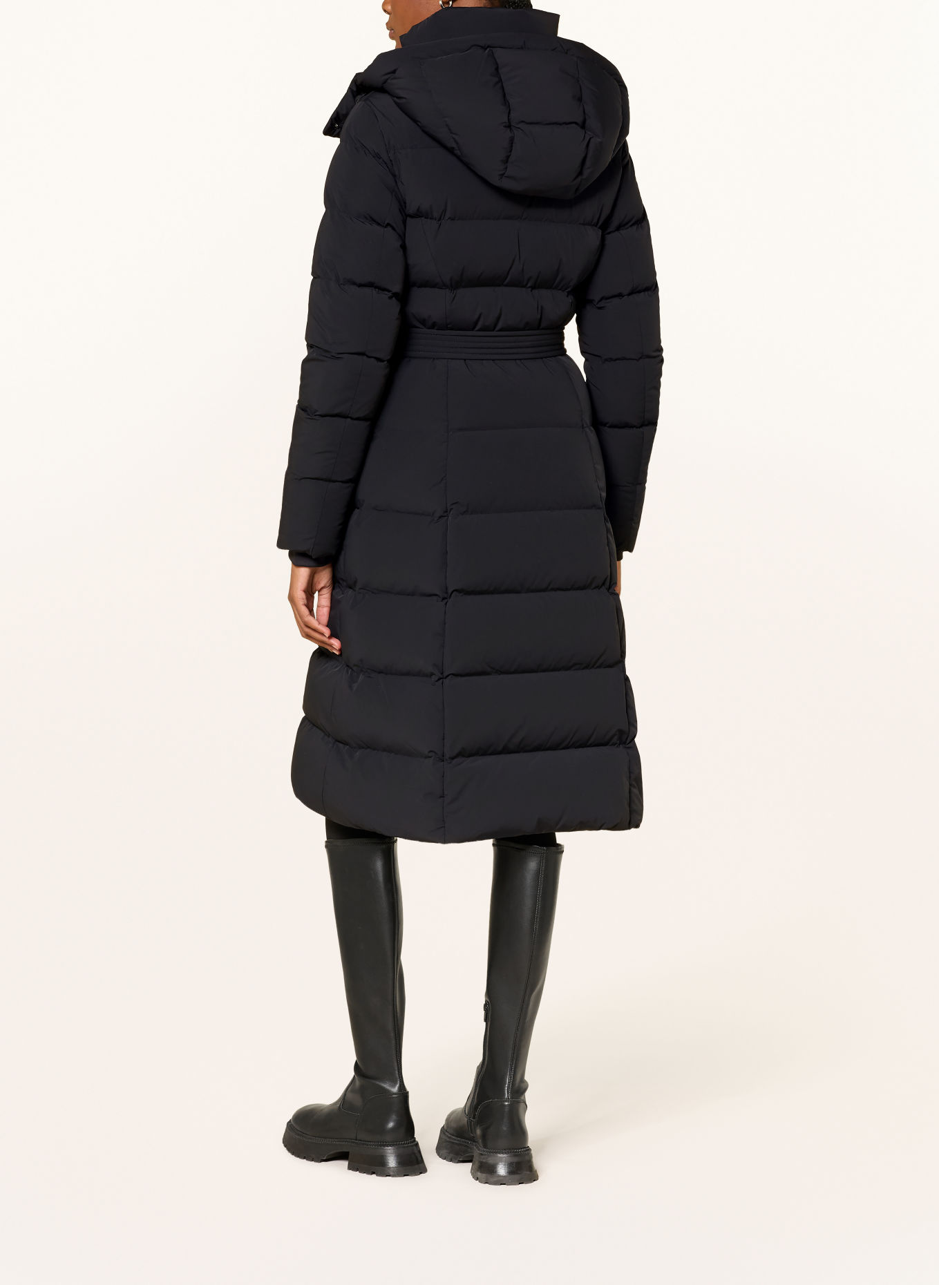 Mackage CORALIA-CITY COAR Down Jacket with Detachable Hood: BLACK