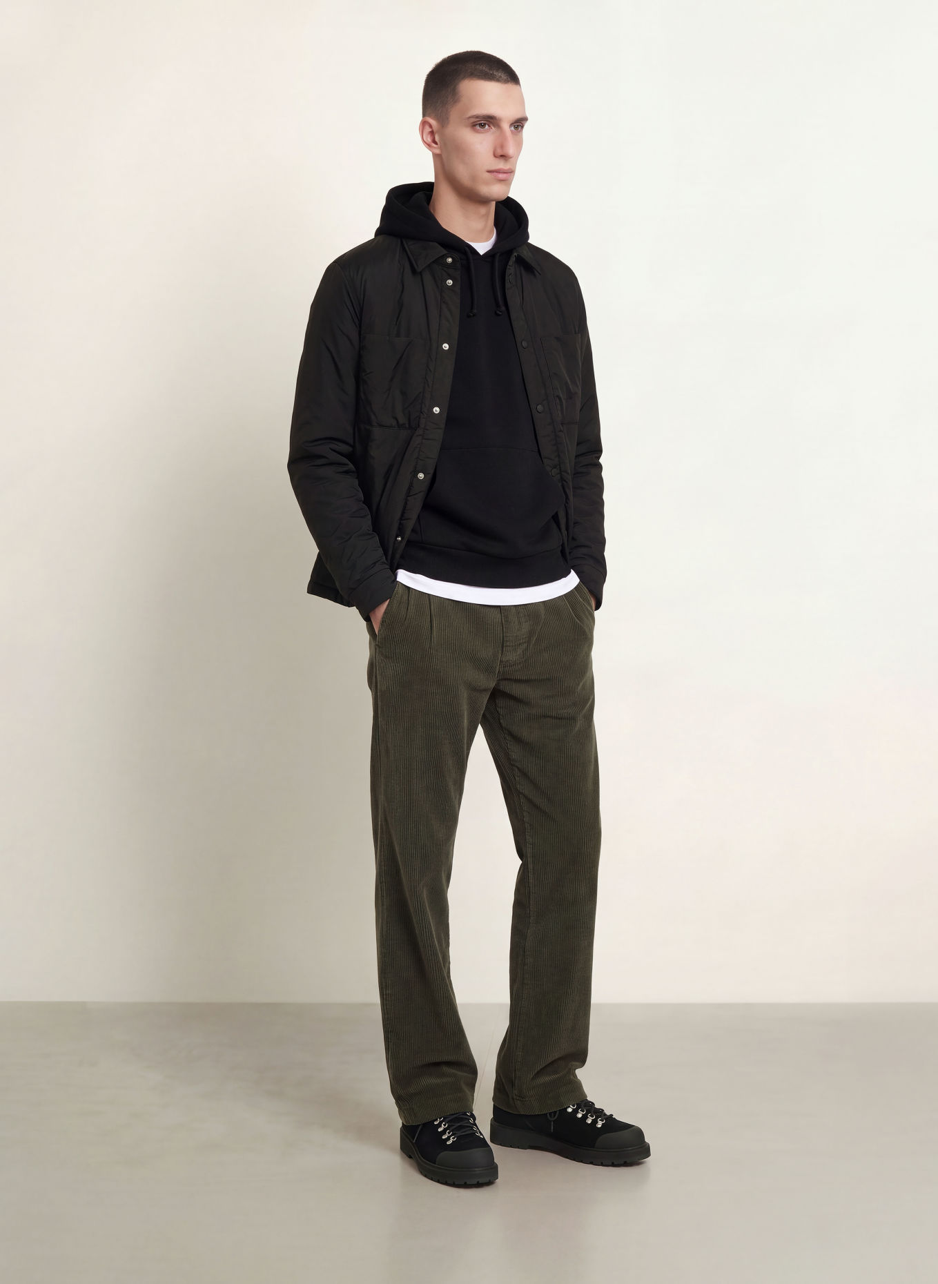 MOS MOSH Gallery MMGABEL Hoodie: BLACK