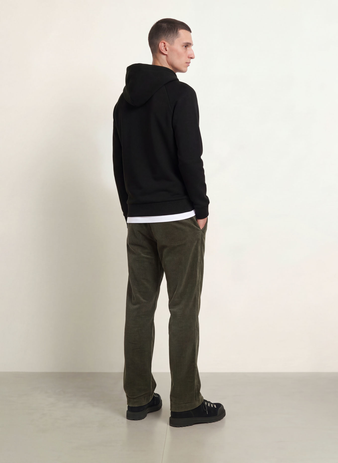 MOS MOSH Gallery MMGABEL Hoodie: BLACK