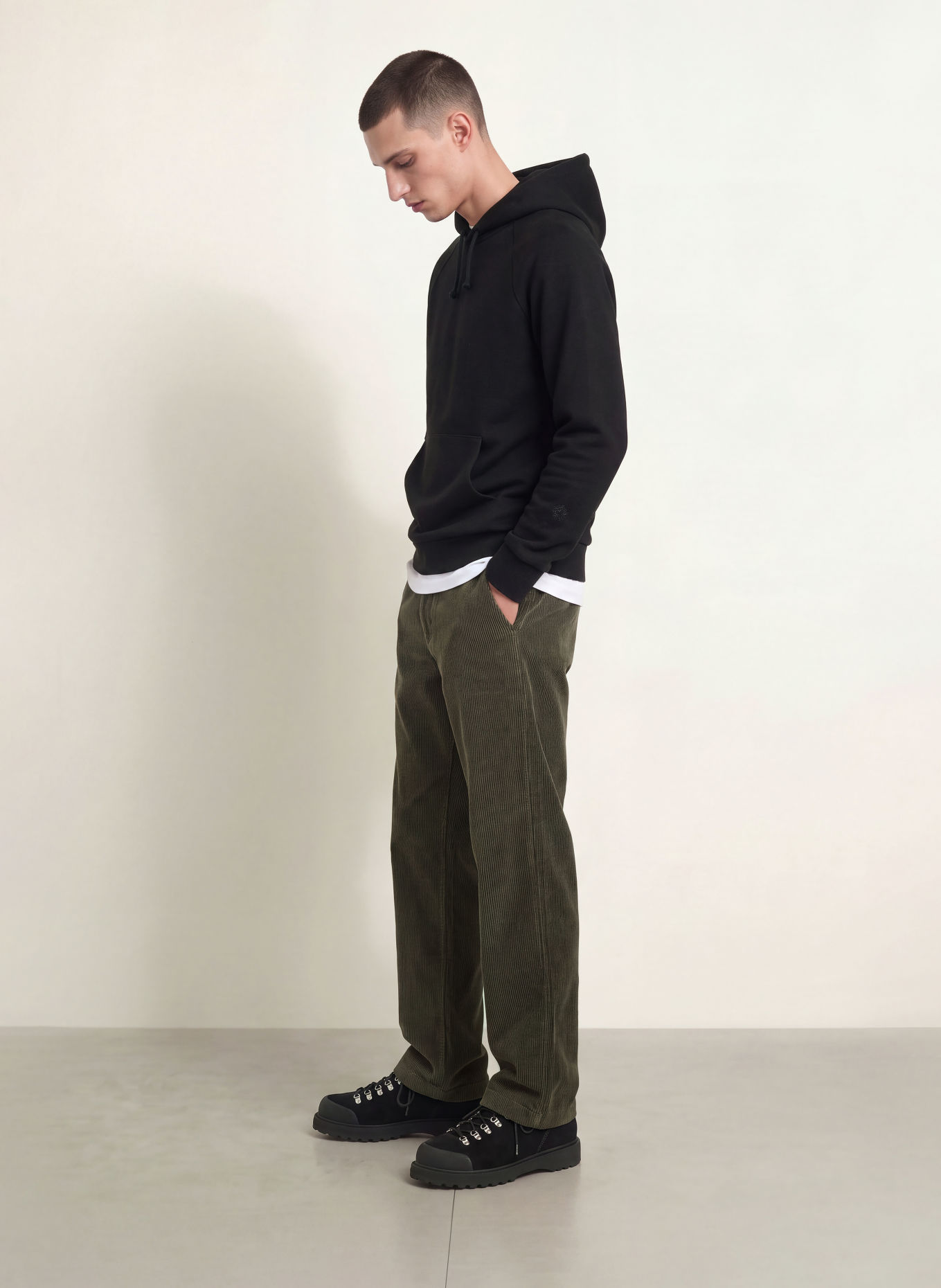 MOS MOSH Gallery MMGABEL Hoodie: BLACK