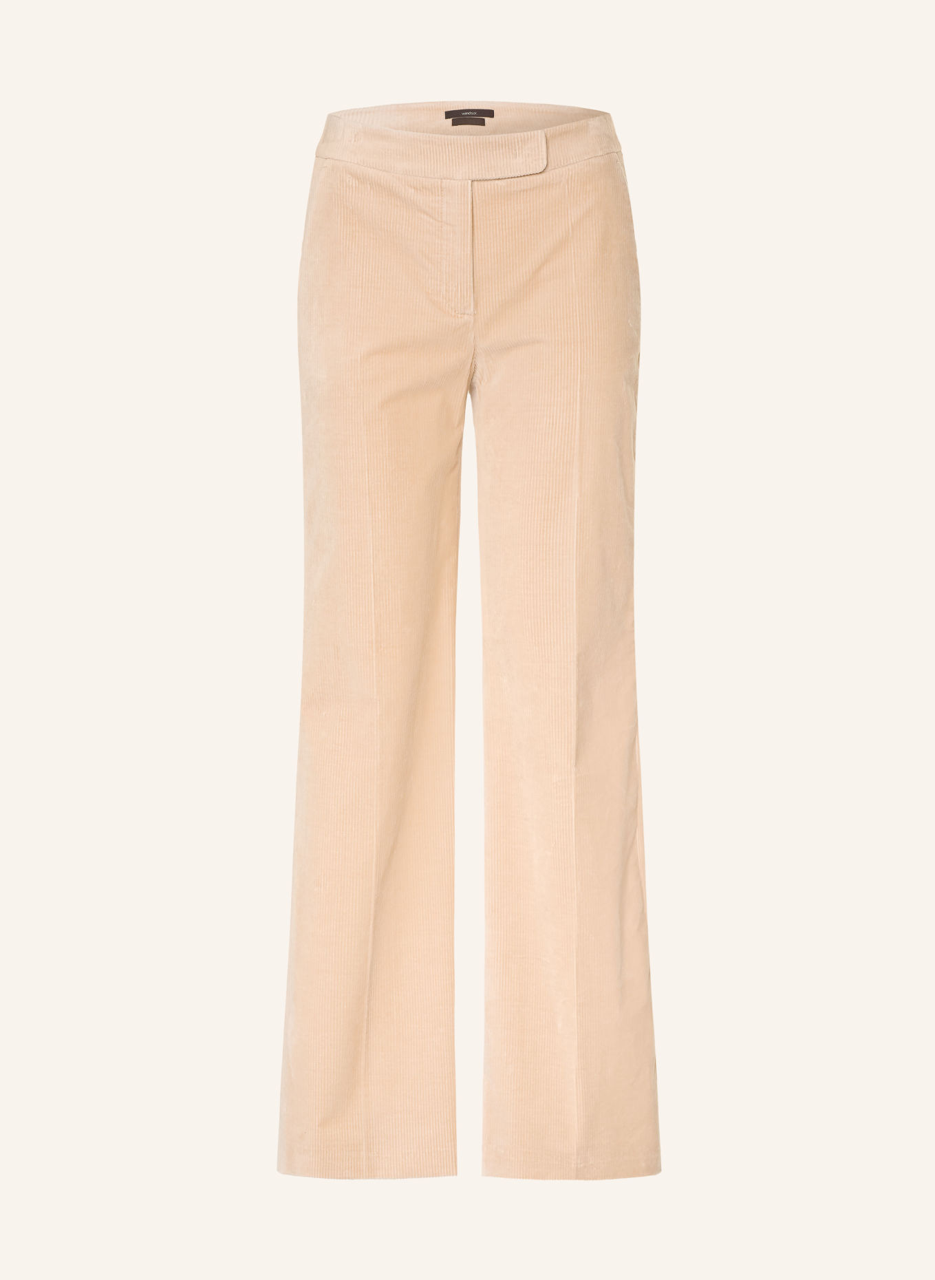 windsor. Marlenehose aus Cord: HELLBRAUN
