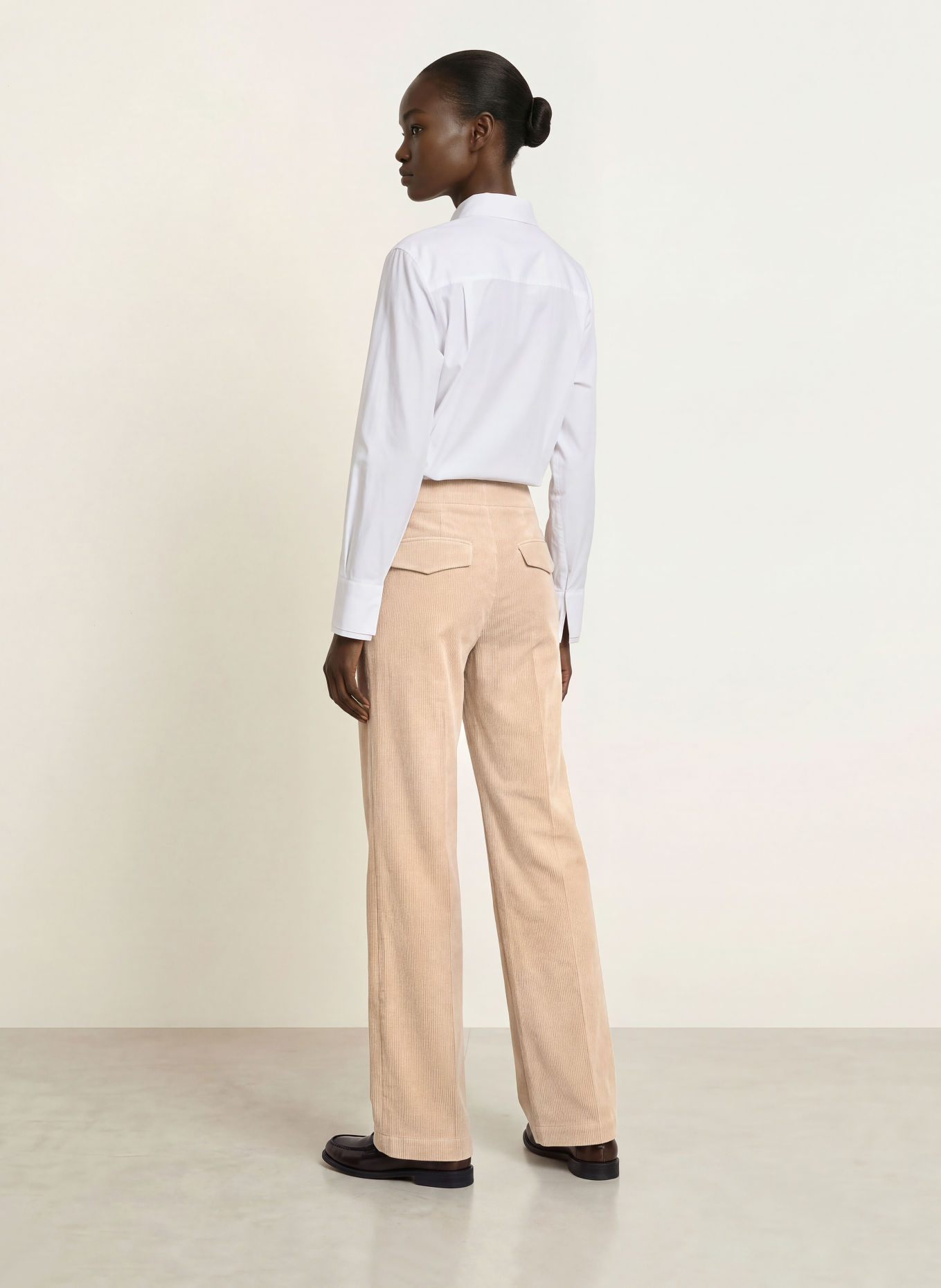 windsor. Marlenehose aus Cord: HELLBRAUN