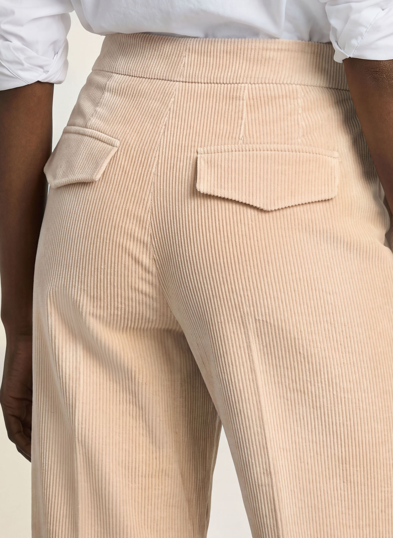 windsor. Marlenehose aus Cord: HELLBRAUN