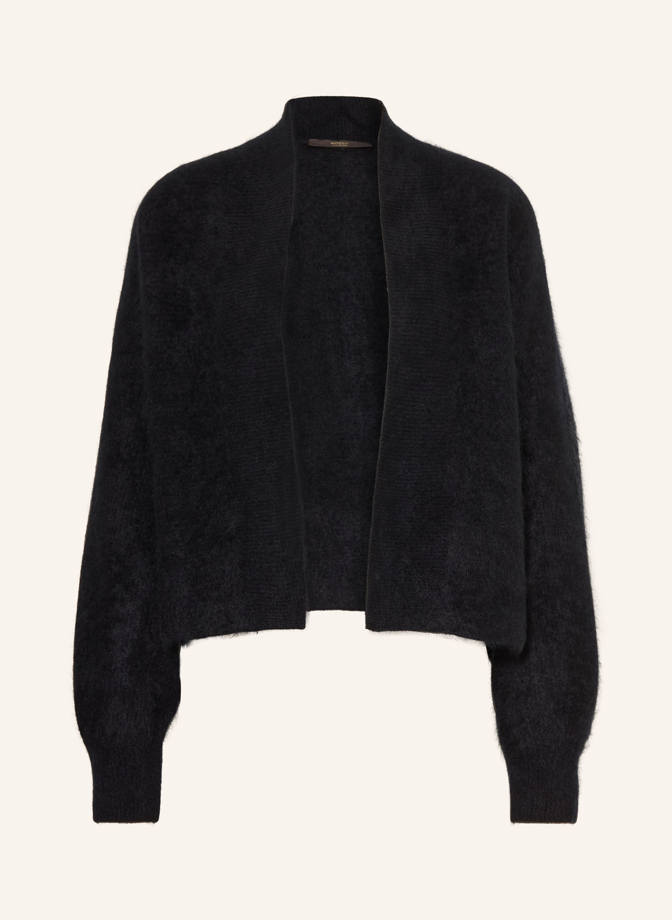 windsor. Strickhülle aus Cashmere: SCHWARZ