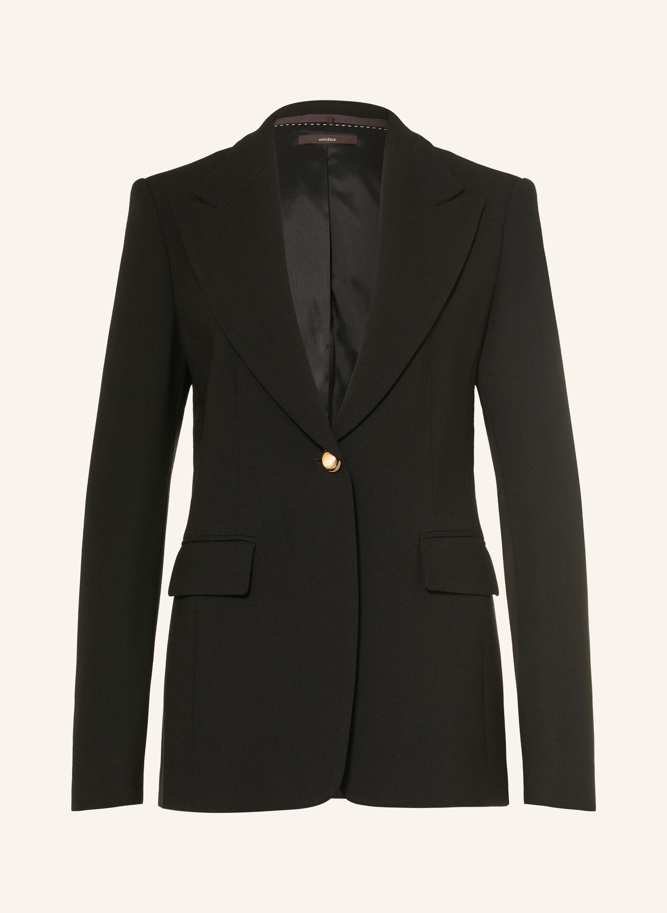 windsor. Blazer: SCHWARZ