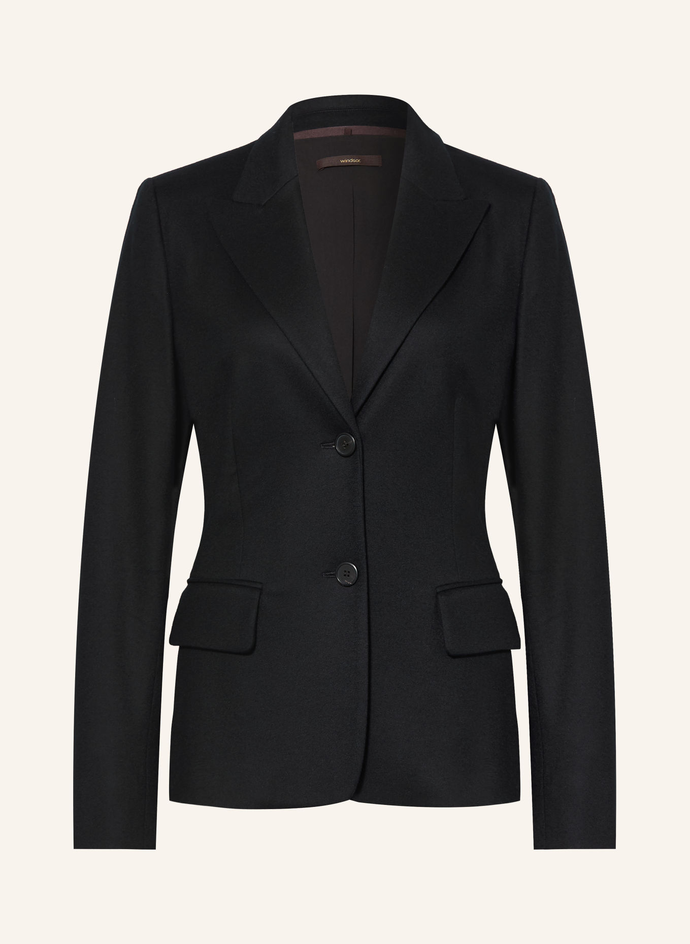 windsor. Jersey Blazer: BLACK