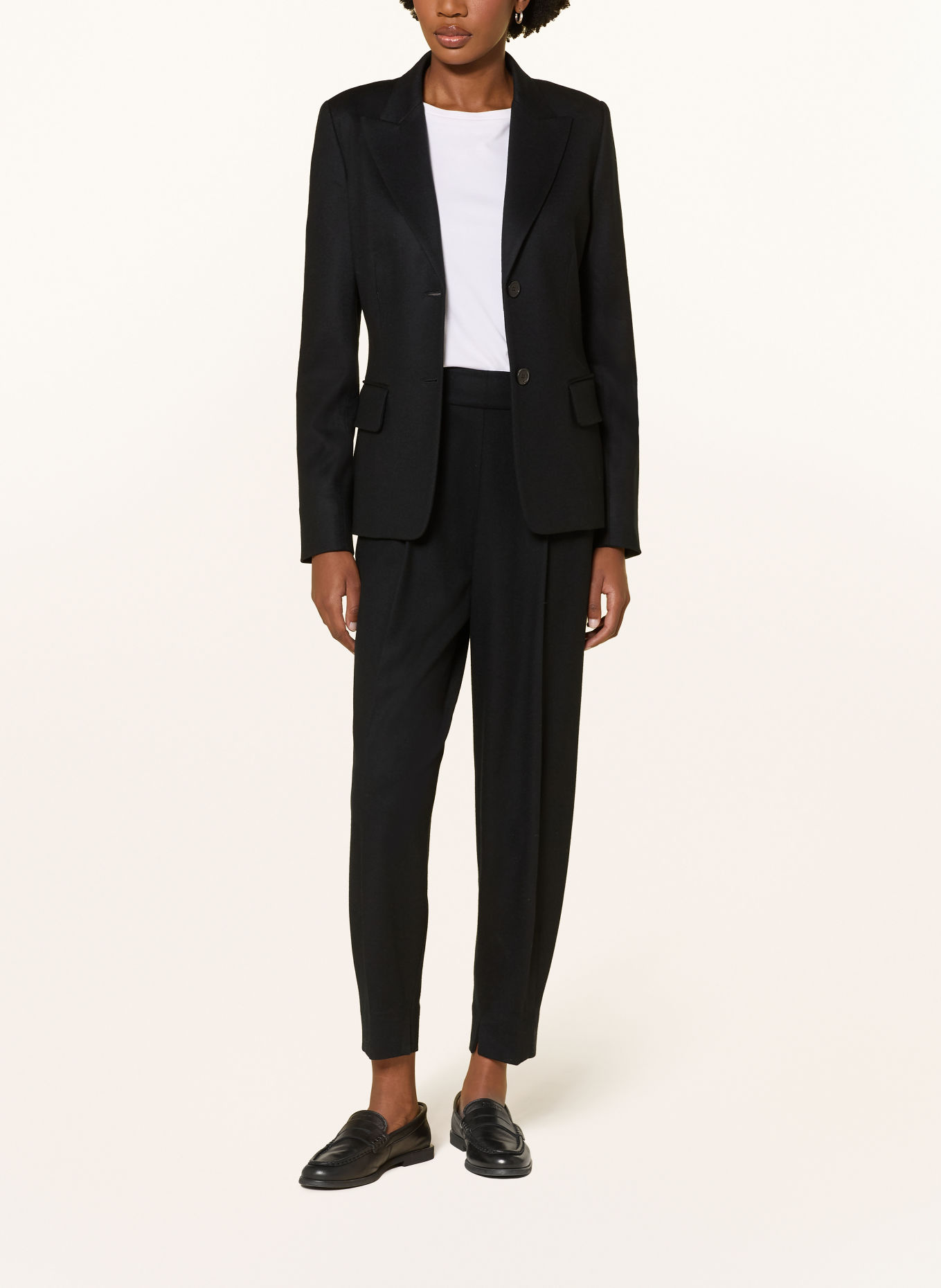 windsor. Jersey Blazer: BLACK