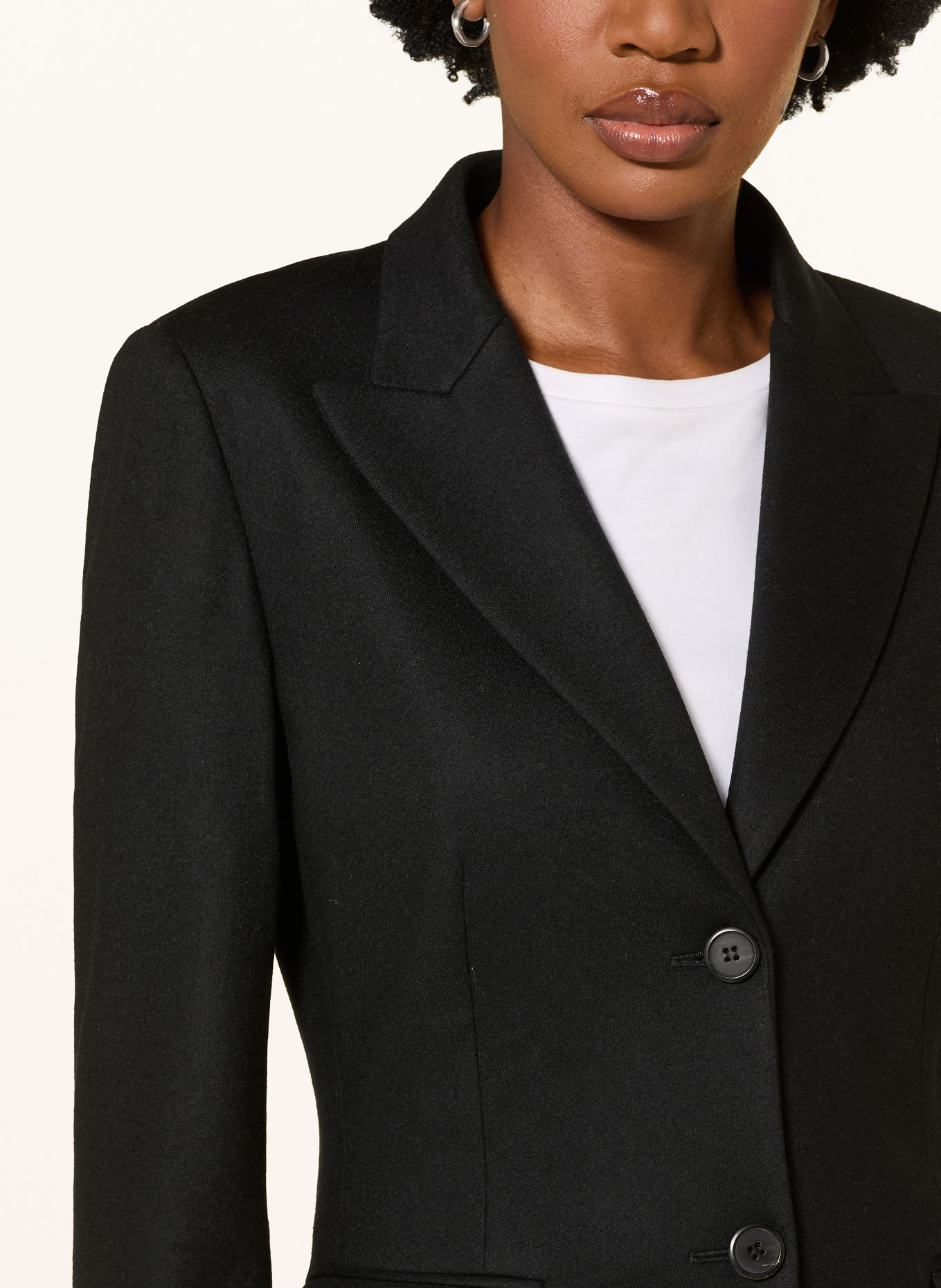 windsor. Jersey Blazer: BLACK