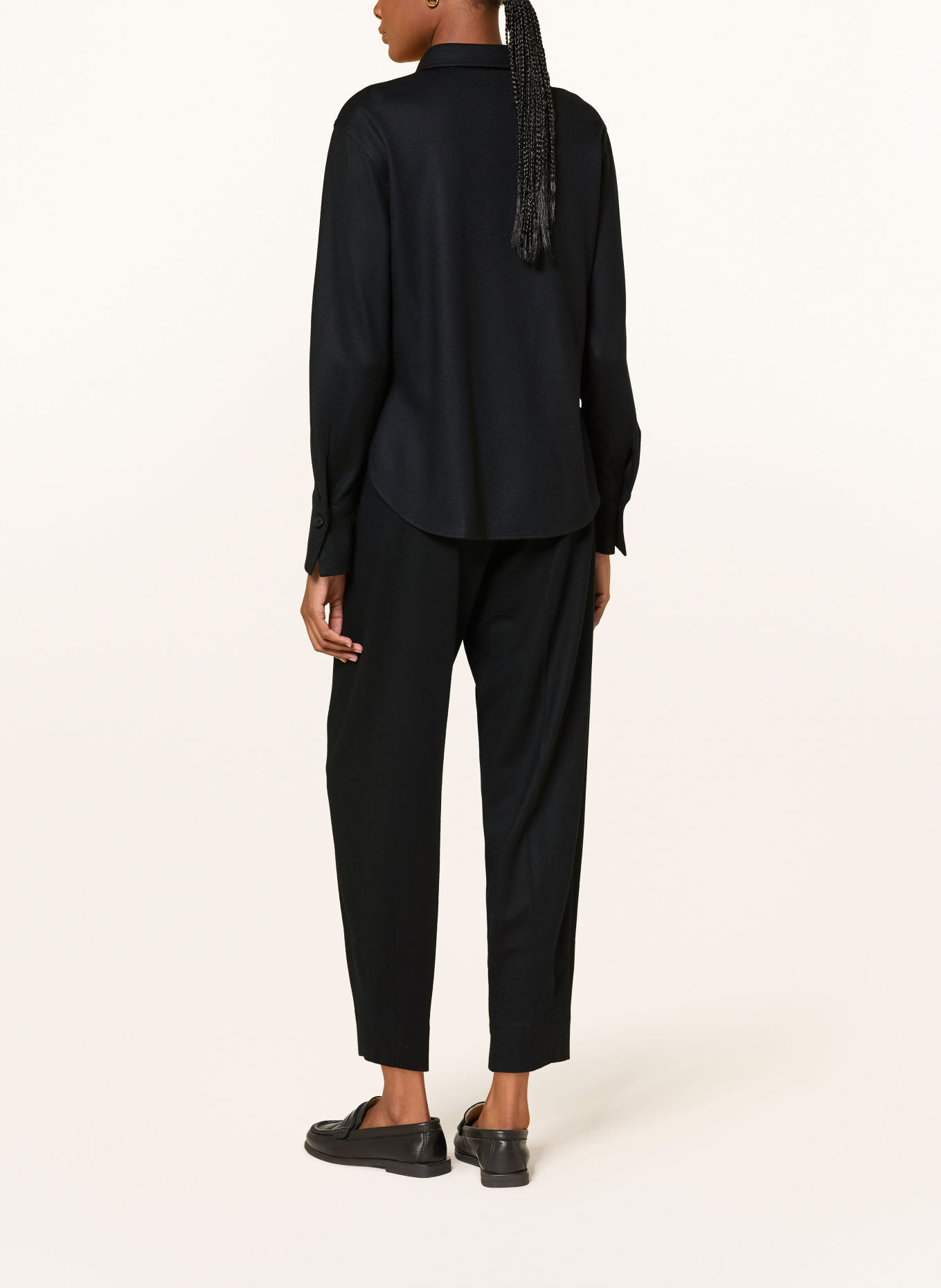 windsor. Jersey shirt blouse: BLACK