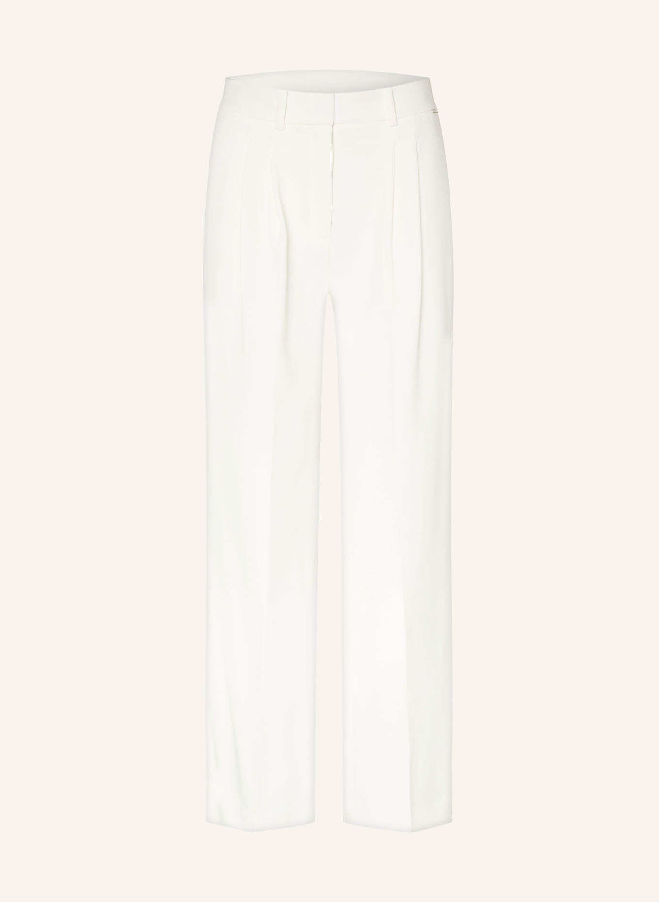 Calvin Klein Marlenehose: WEISS