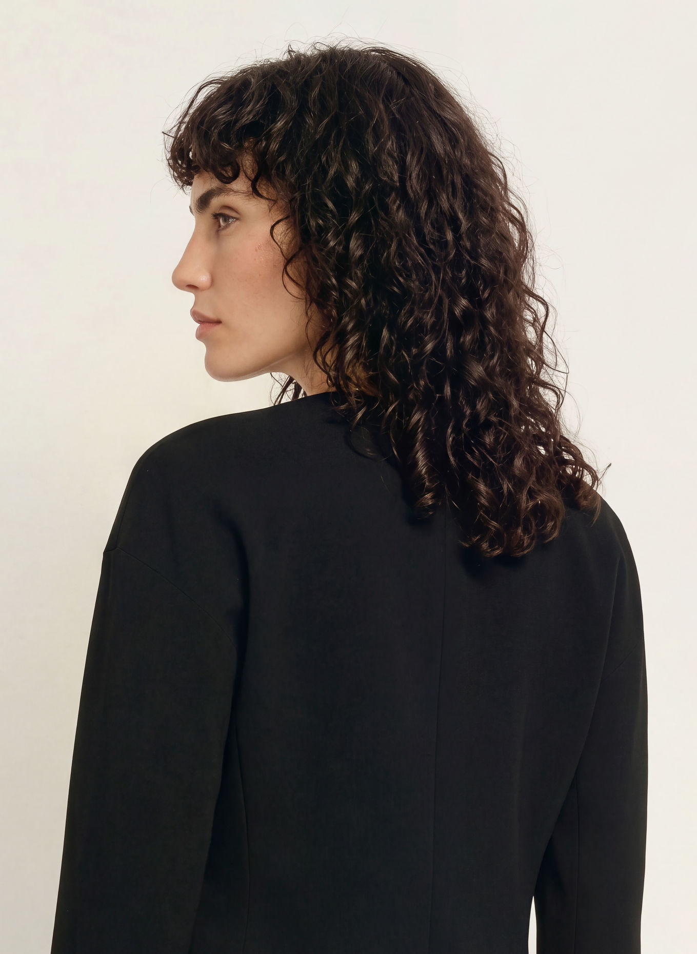 Calvin Klein Kastenjacke: SCHWARZ
