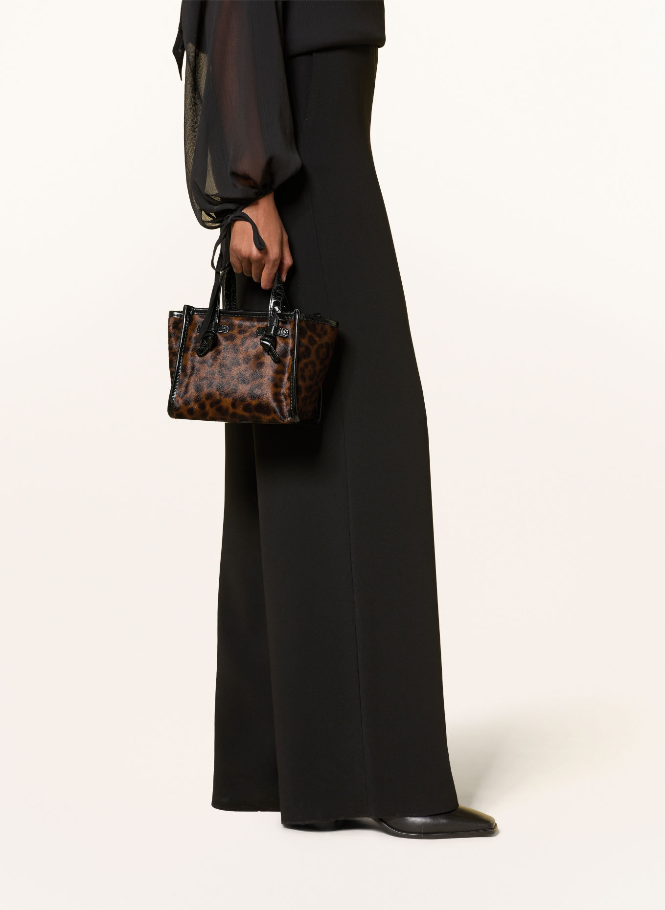 GIANNI CHIARINI MARCELLA Handbag: BLACK