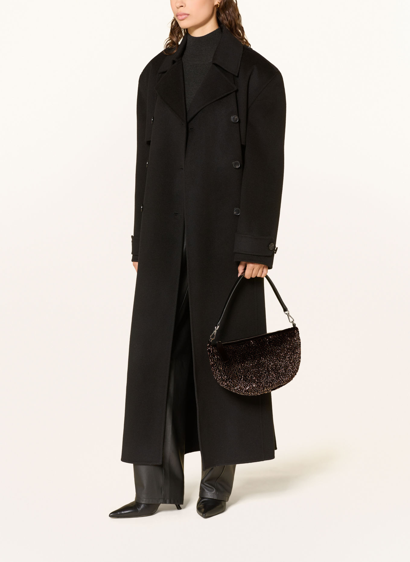 GIANNI CHIARINI CLEO Handbag: DARK BROWN