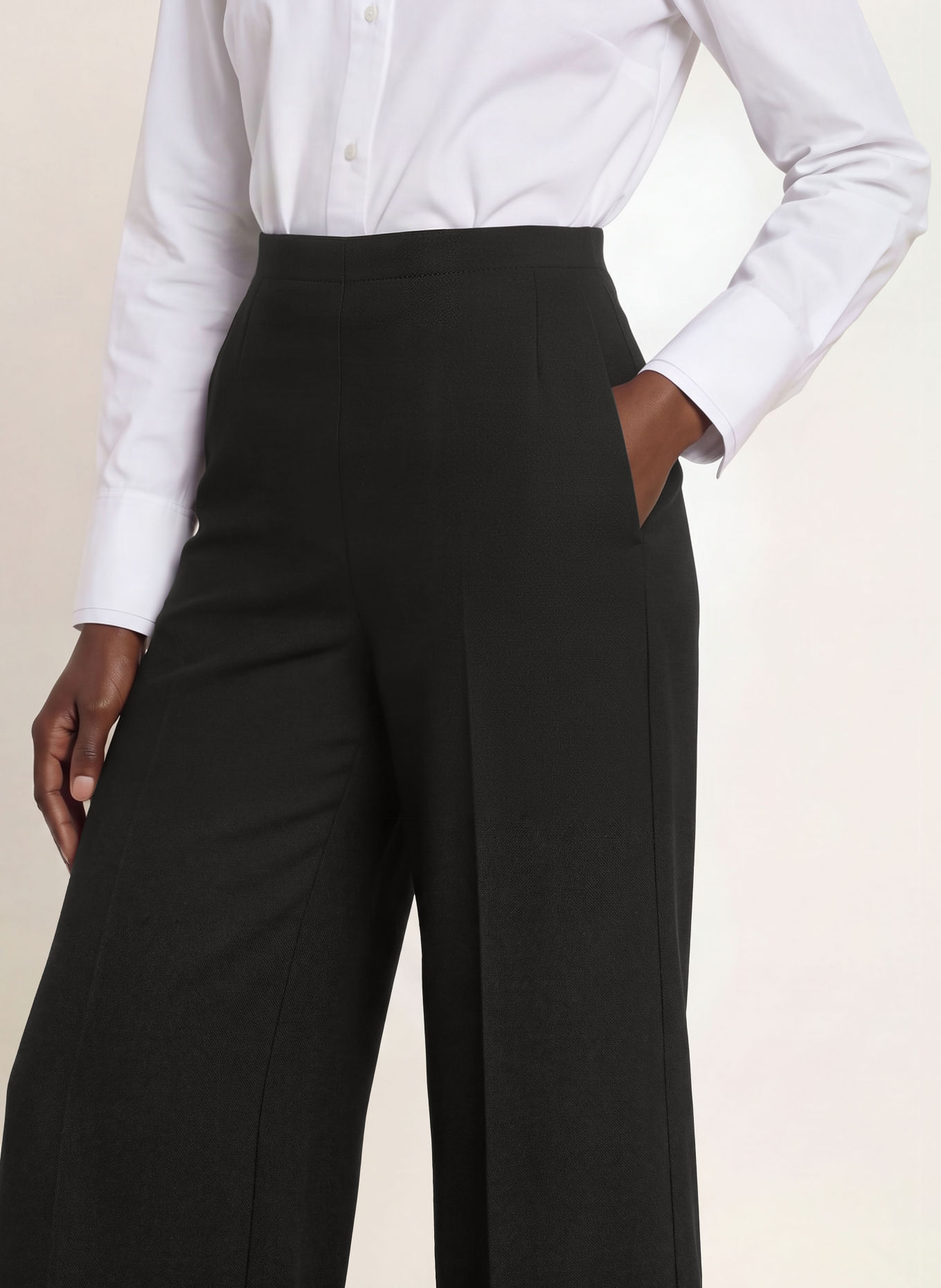 windsor. Marlenehose: SCHWARZ